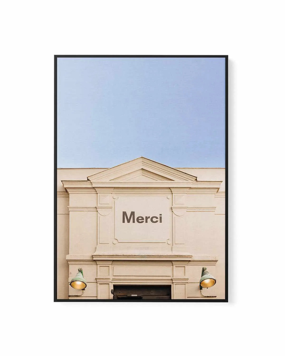 Merci by Jovani Demetrie | Framed Canvas Art Print from Olive et Oriel where you can shop wallpaper and artworks online