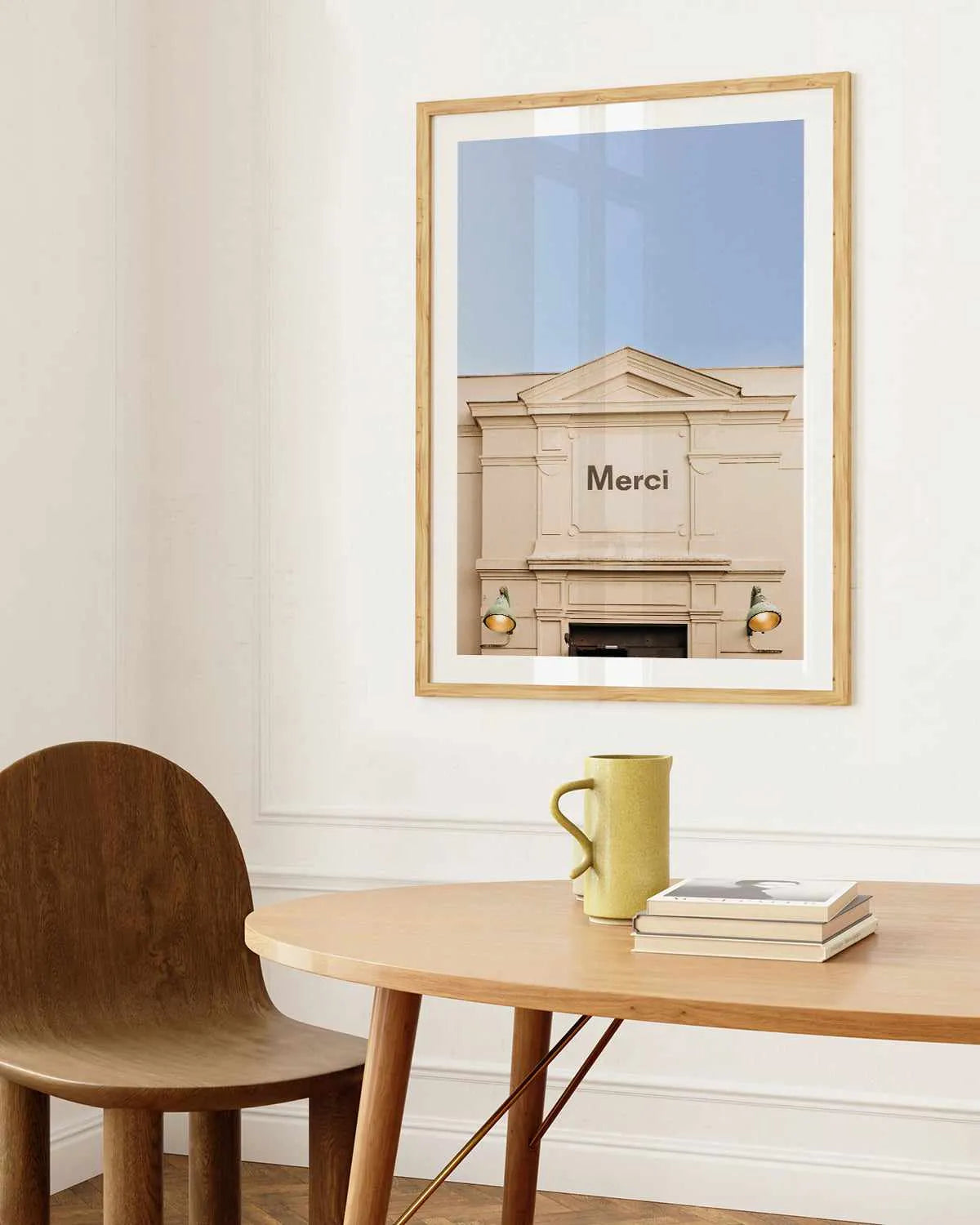 Merci by Jovani Demetrie Art Print from Olive et Oriel where you can shop wallpaper and artworks online