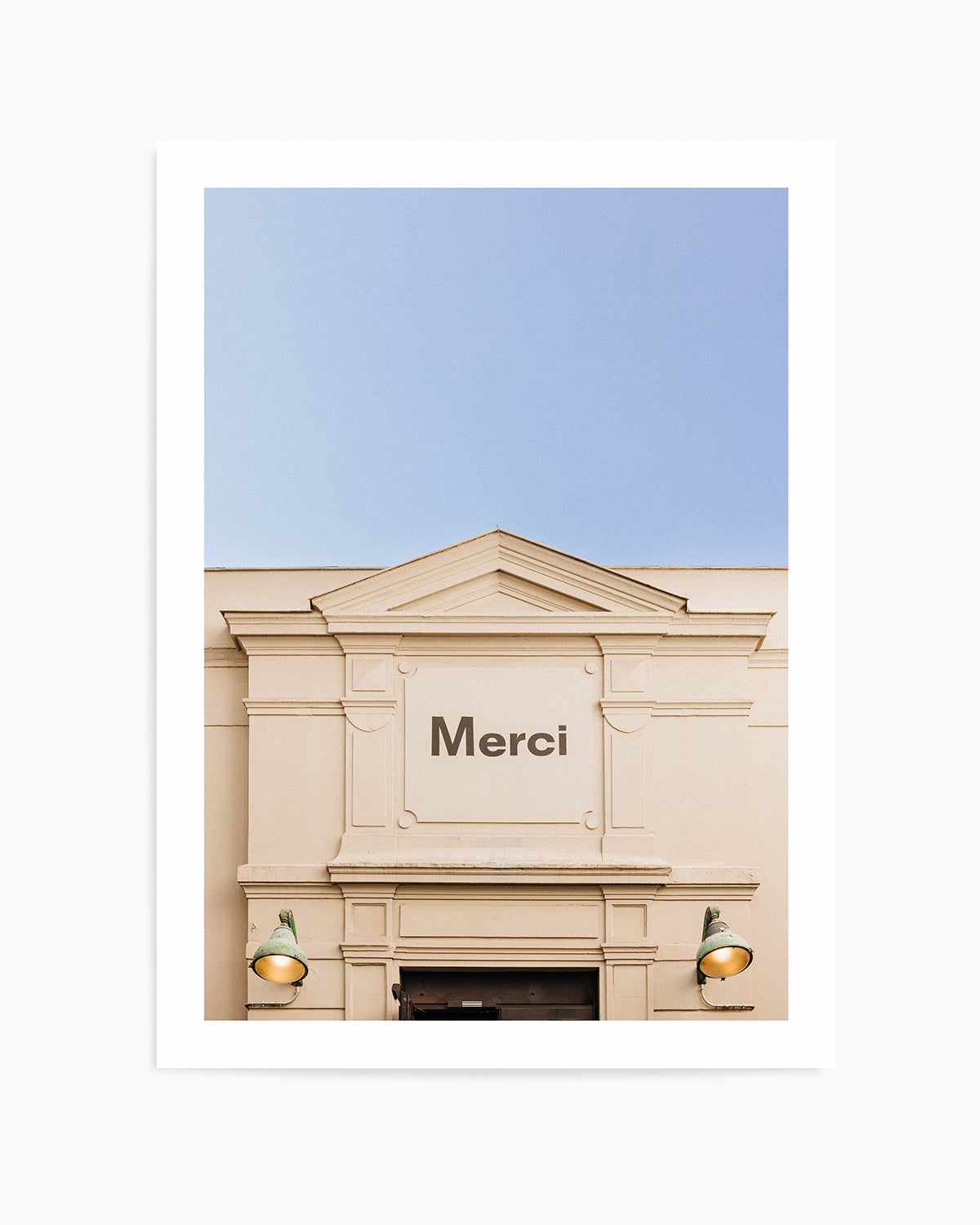 Merci by Jovani Demetrie Art Print