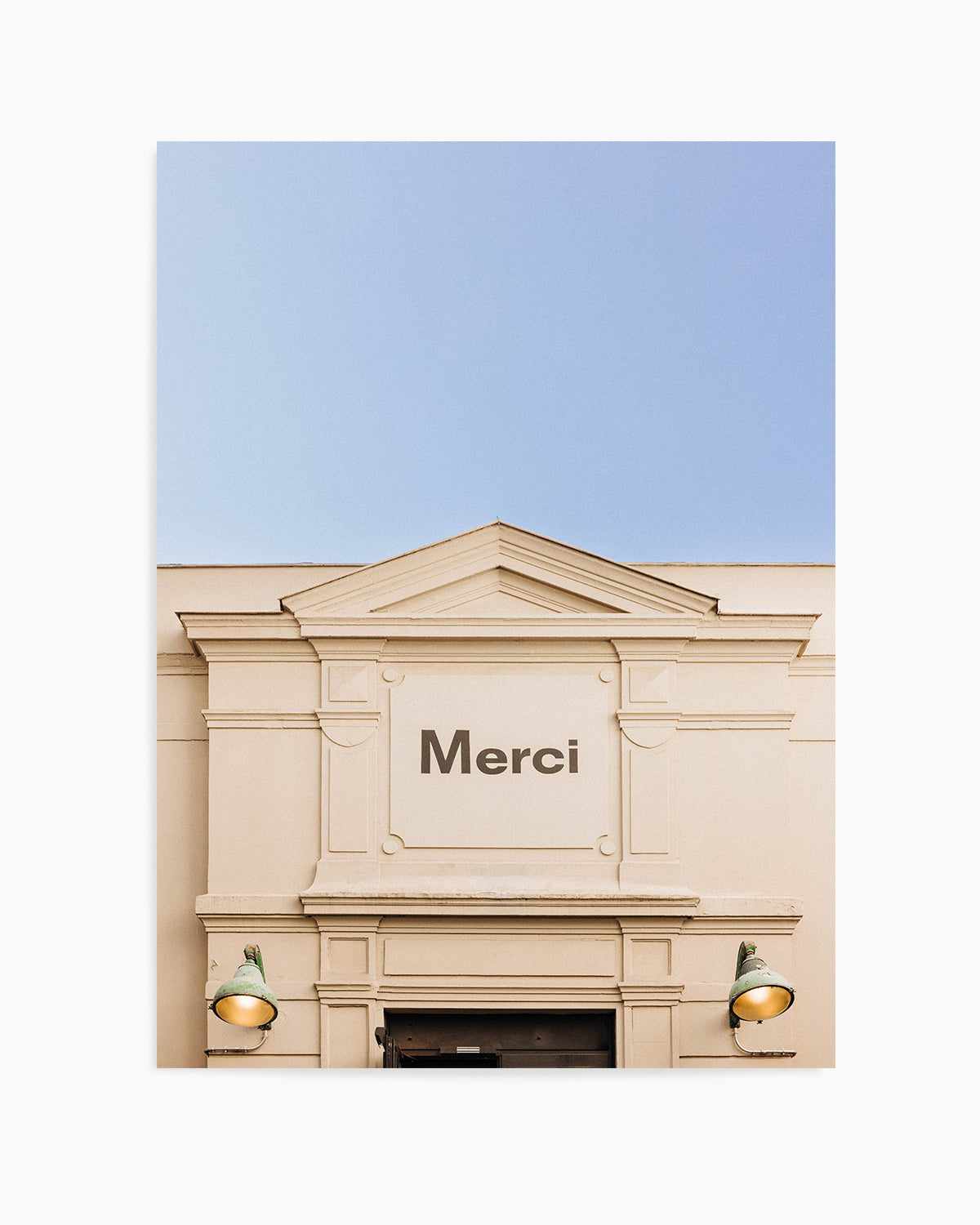 Merci by Jovani Demetrie Art Print