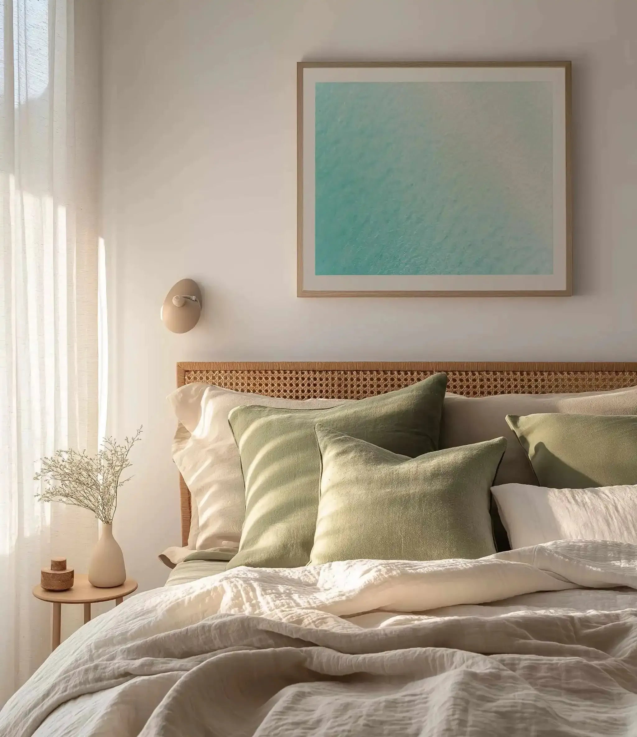 Merimbula I | Aerial Photo Wall Art Print from Olive et Oriel where you can shop wallpaper and artworks online