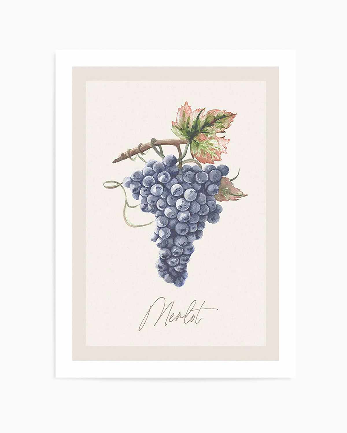 Merlot Art Print