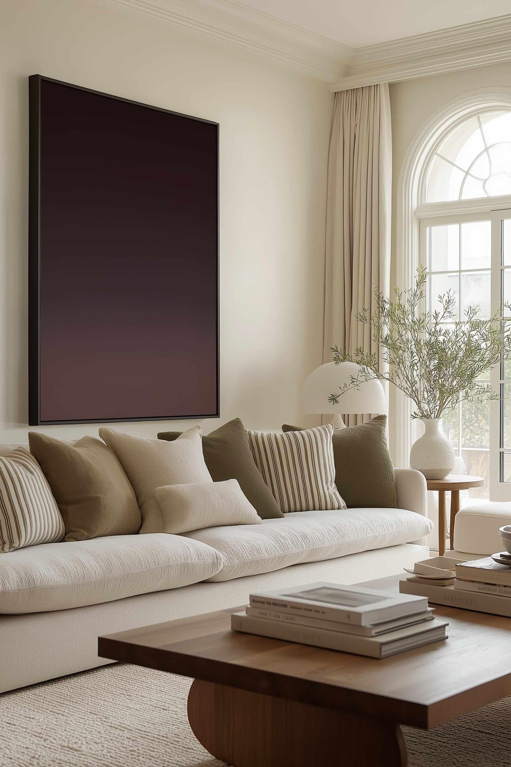 Merlot - The Faded Collection | Framed Canvas Art Print from Olive et Oriel where you can shop wallpaper and artworks online