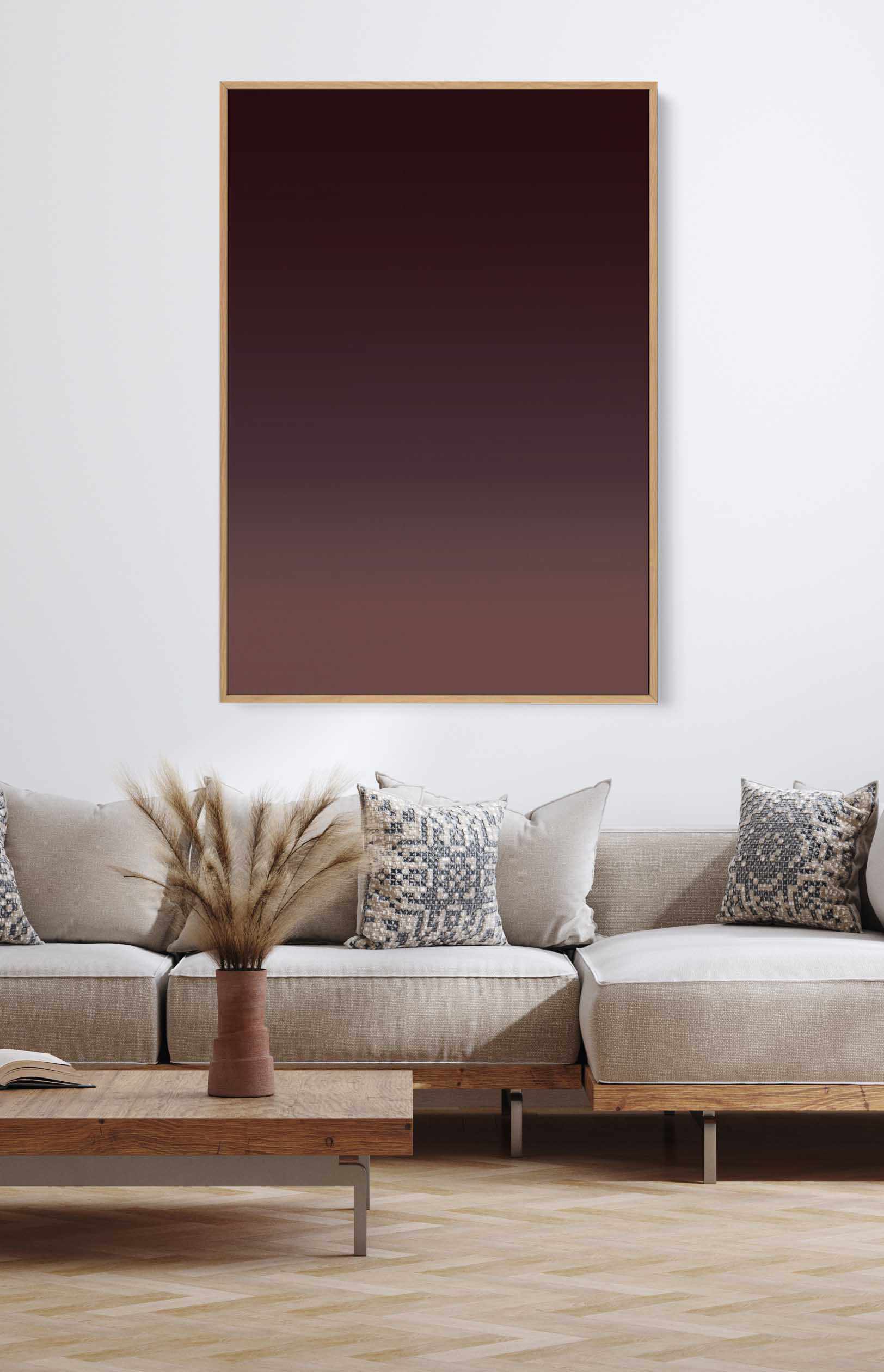 Merlot - The Faded Collection | Framed Canvas Art Print from Olive et Oriel where you can shop wallpaper and artworks online