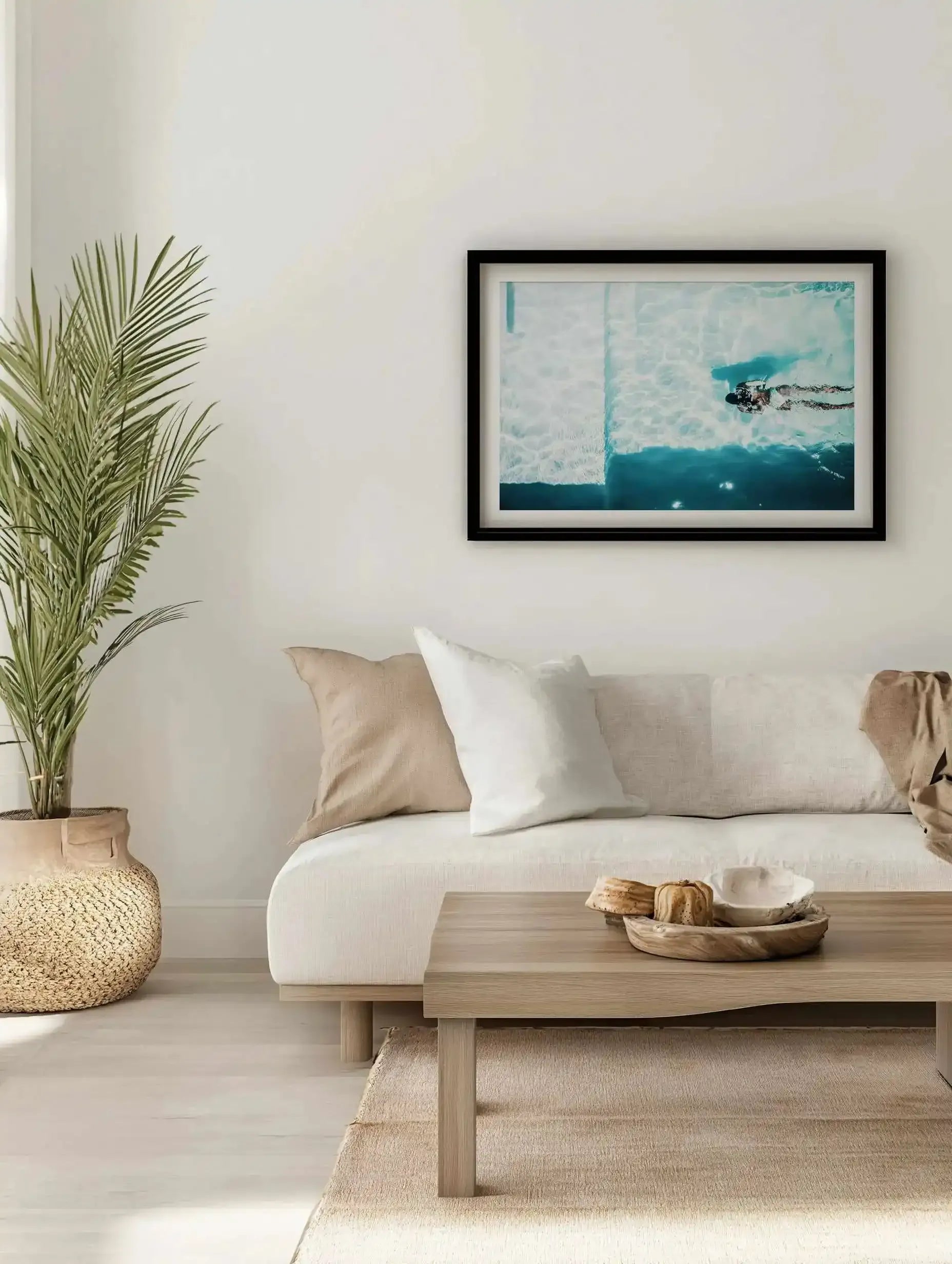 Mermaid Muse | Aerial Photo Wall Art Print from Olive et Oriel where you can shop wallpaper and artworks online