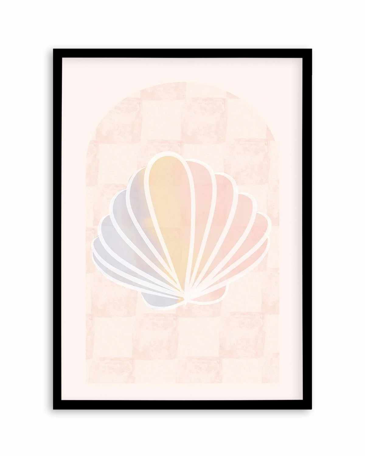 Mermaid Shell Art Print