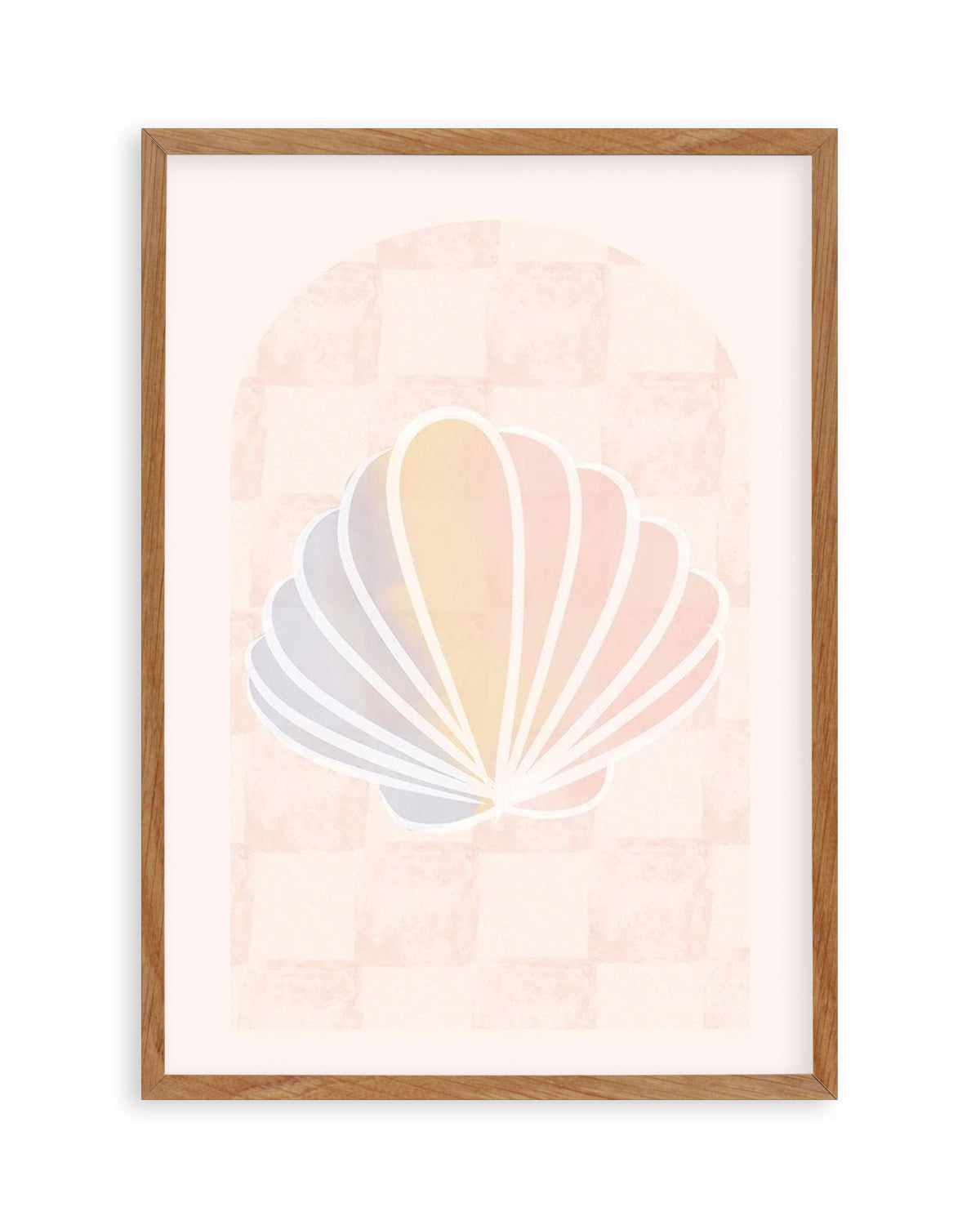 Mermaid Shell Art Print