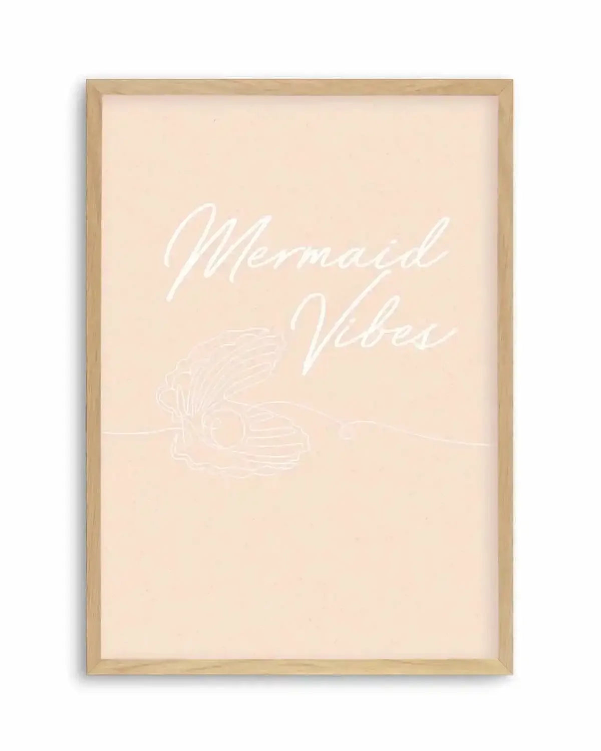 Mermaid Vibes Art Print from Olive et Oriel where you can shop wallpaper and artworks online