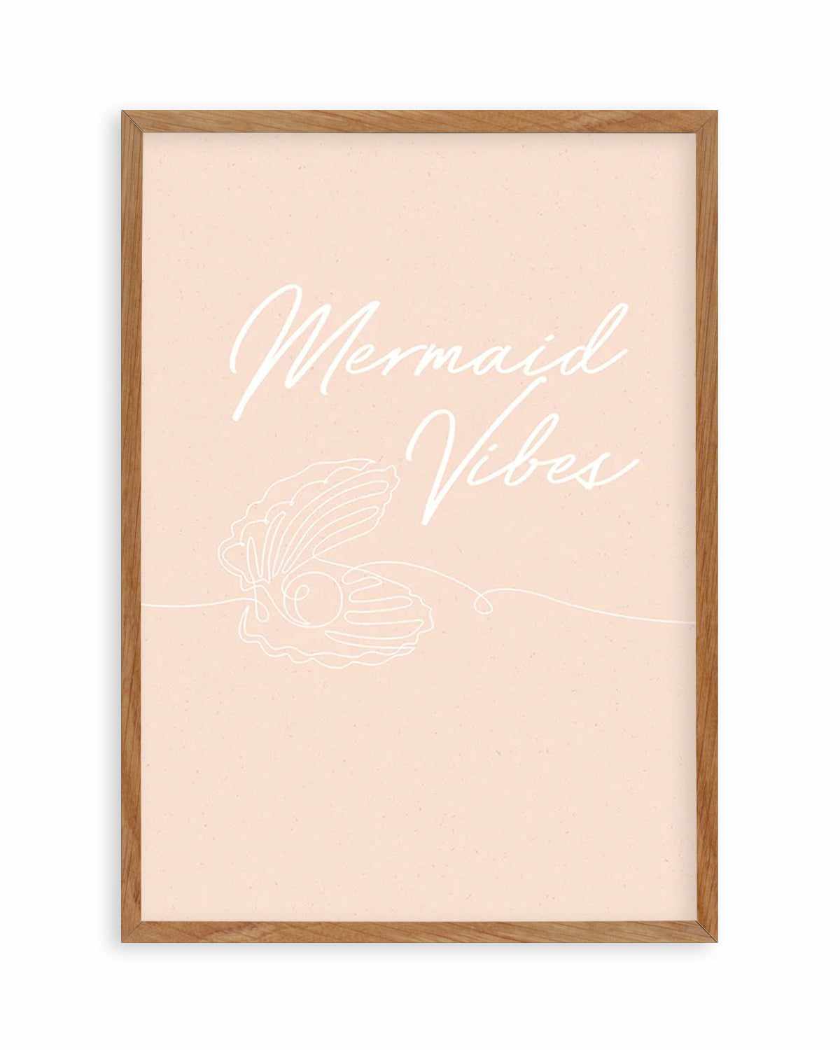 Mermaid Vibes Art Print