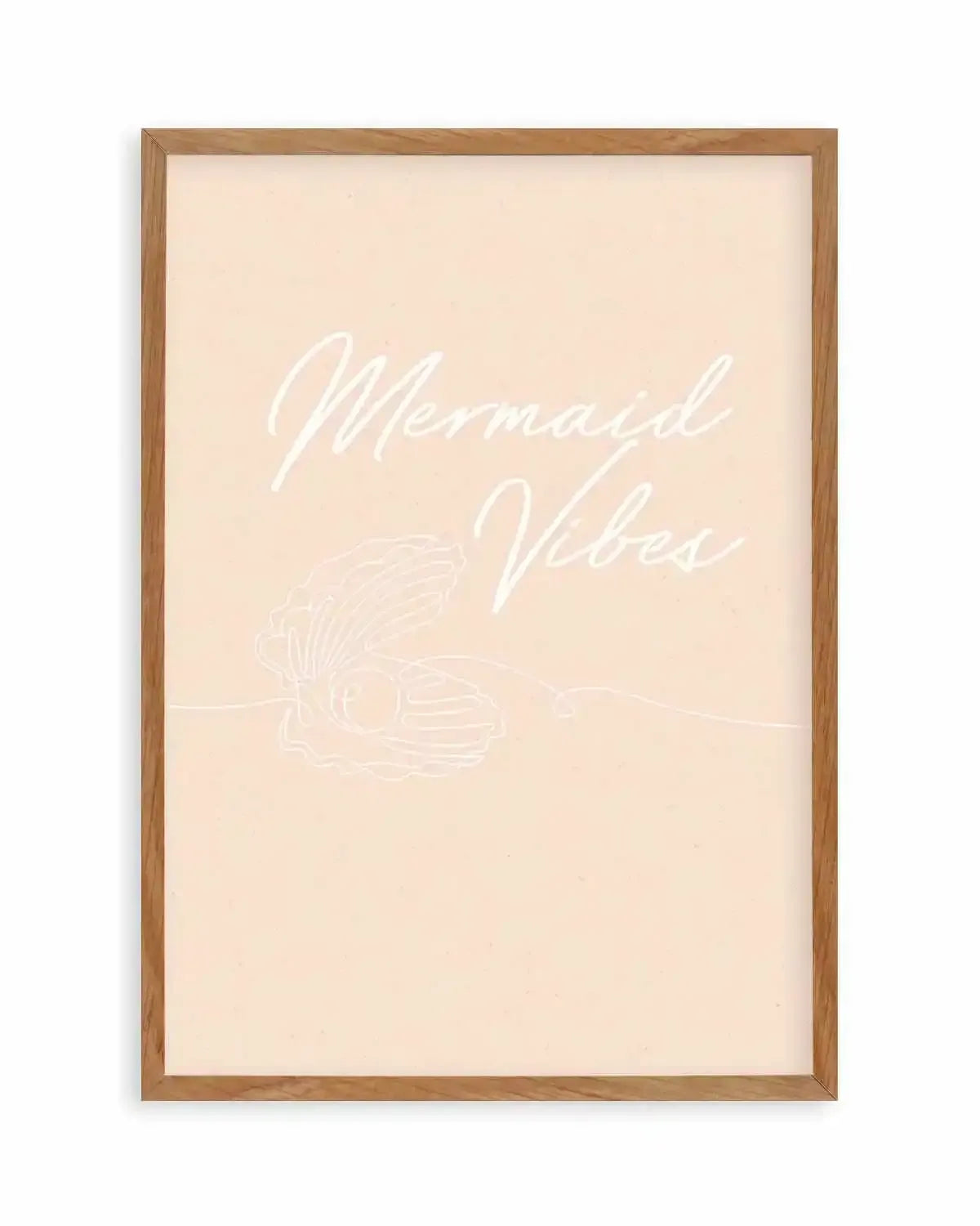 Mermaid Vibes Art Print from Olive et Oriel where you can shop wallpaper and artworks online