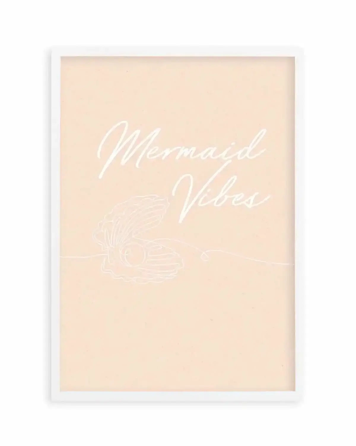 Mermaid Vibes Art Print from Olive et Oriel where you can shop wallpaper and artworks online