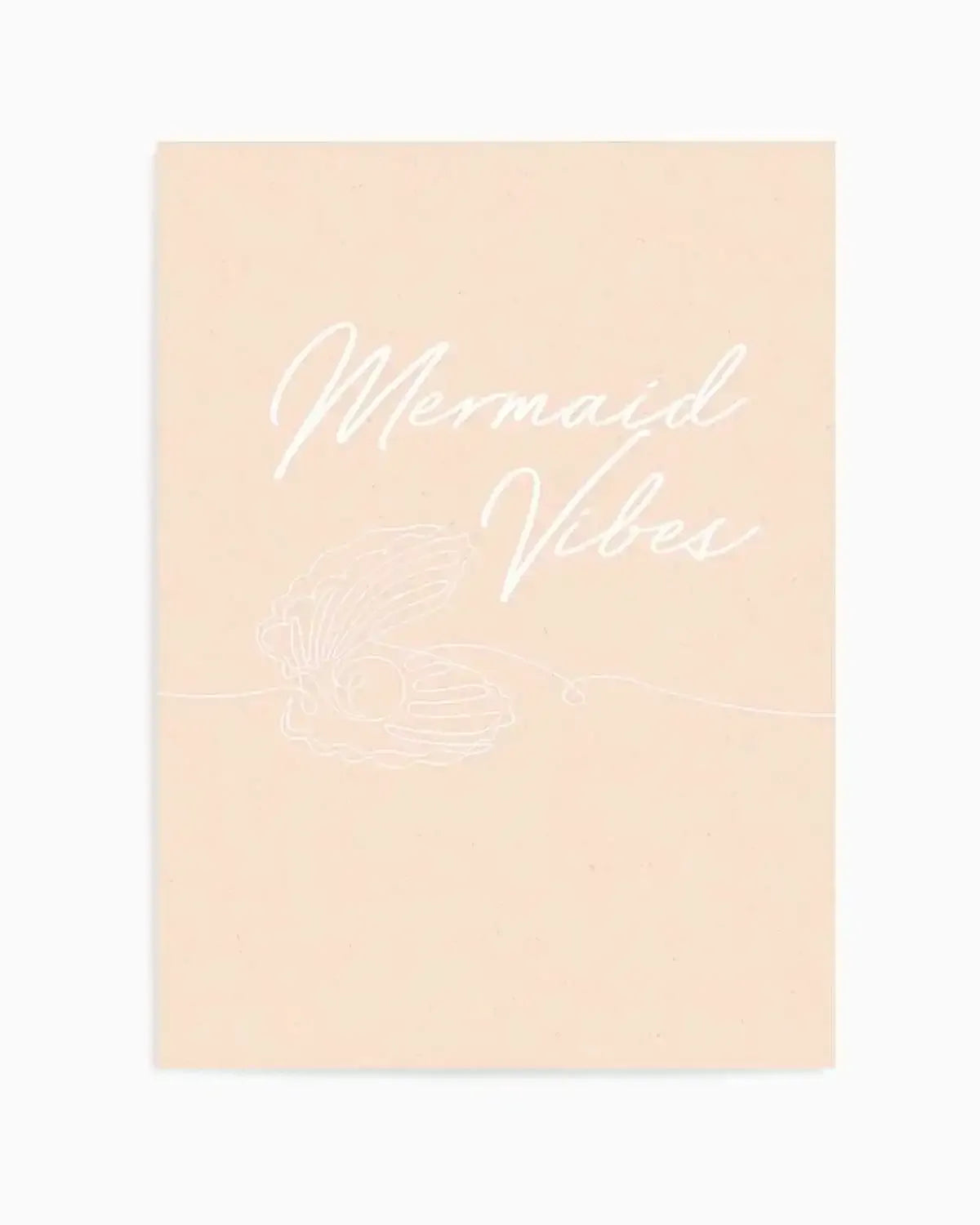 Mermaid Vibes Art Print from Olive et Oriel where you can shop wallpaper and artworks online