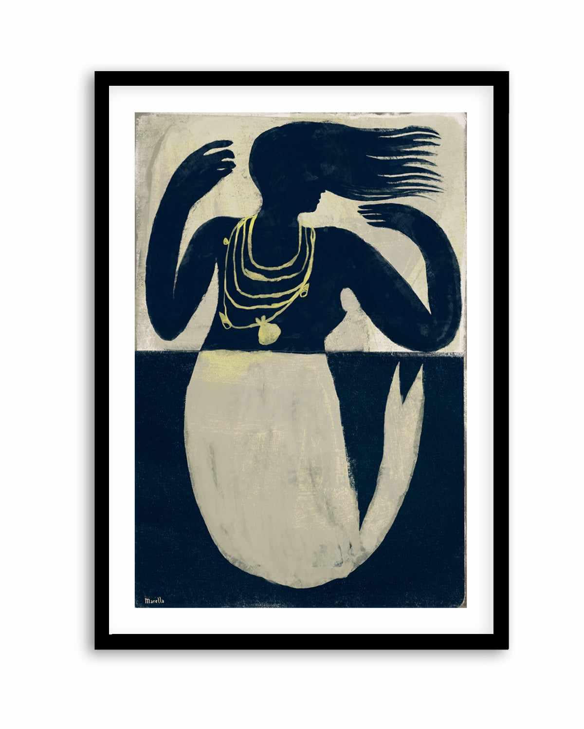 Mermaid by Marco Marella | Art Print from Olive et Oriel where you can shop wallpaper and artworks online