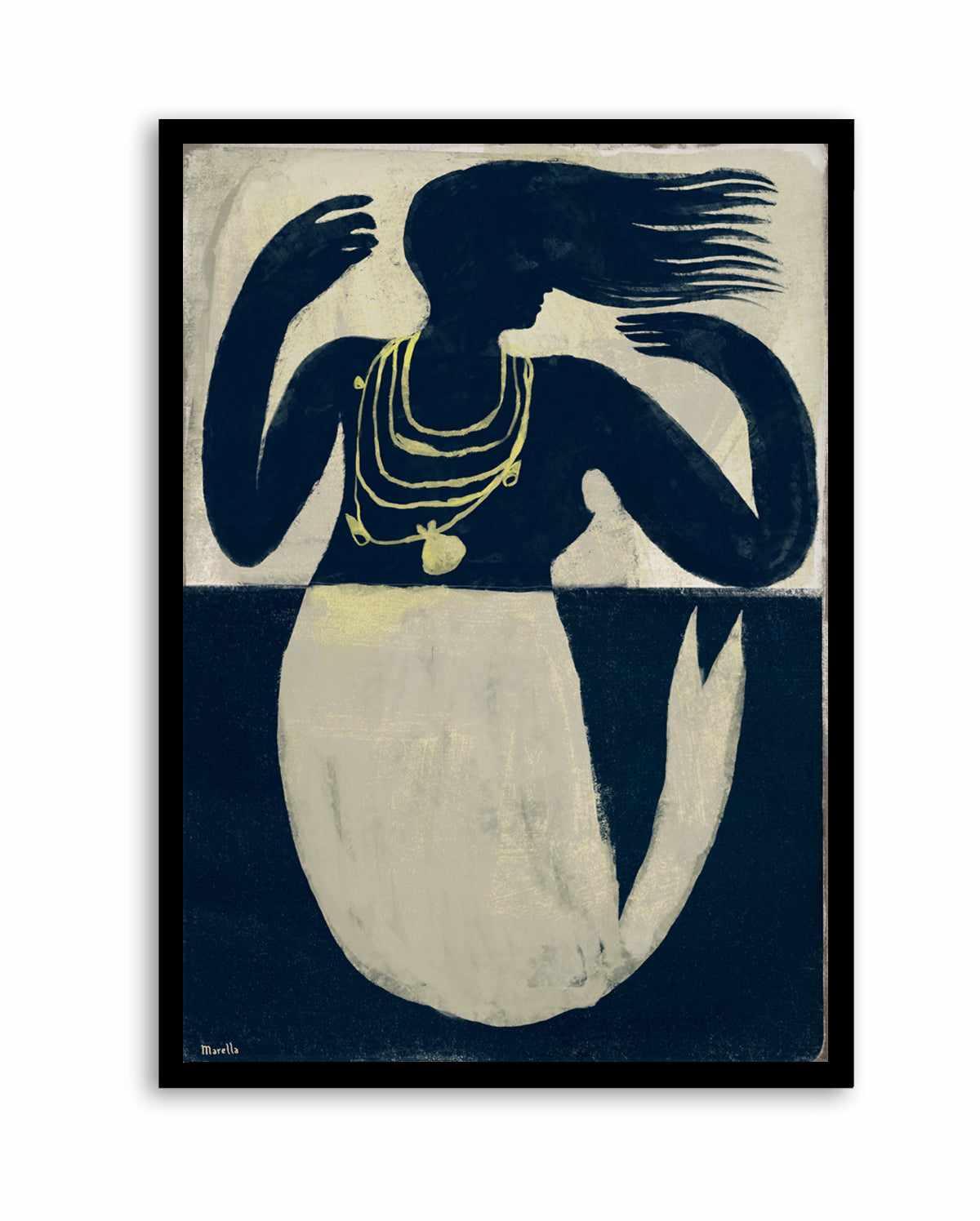 Mermaid by Marco Marella | Art Print from Olive et Oriel where you can shop wallpaper and artworks online