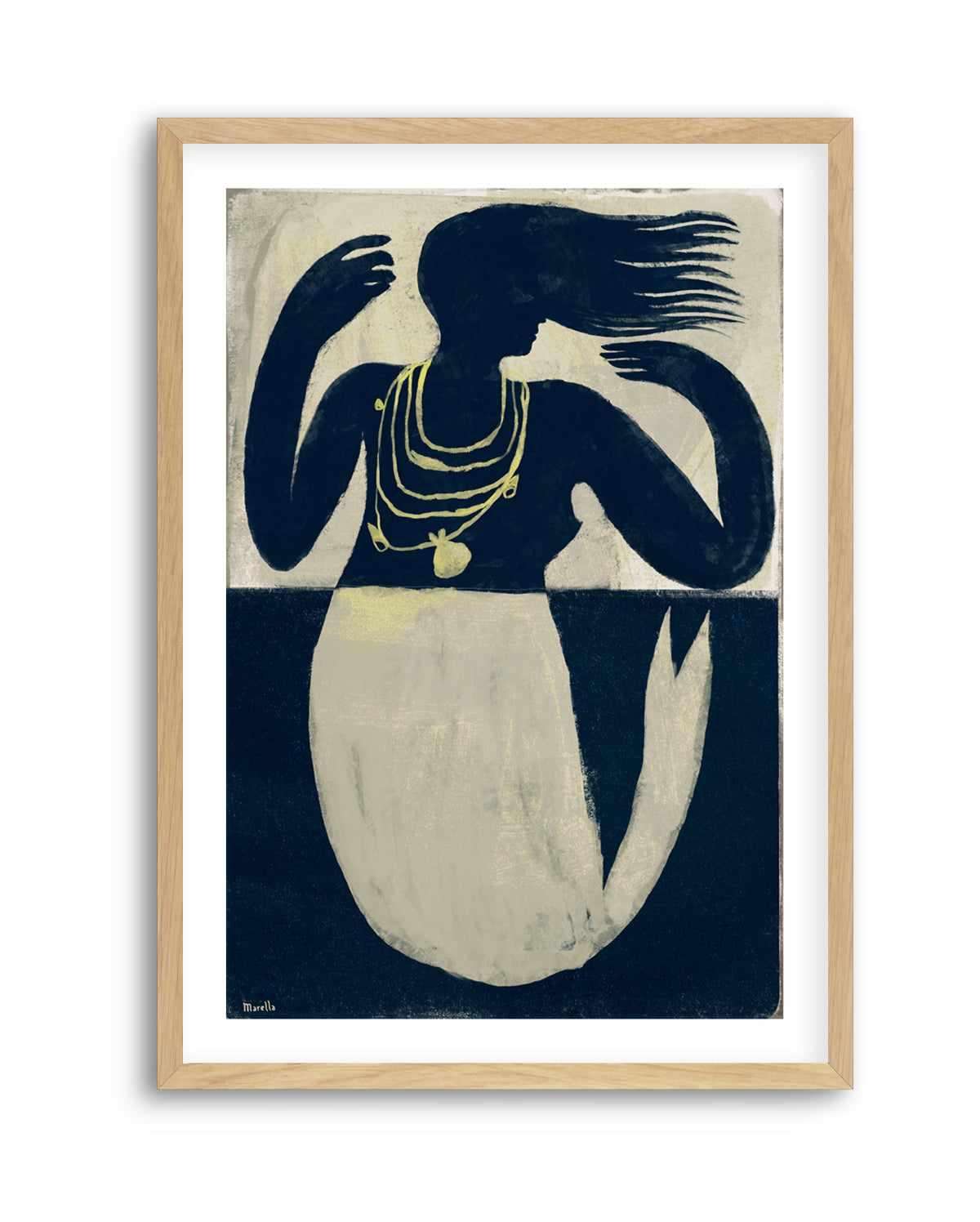 Mermaid by Marco Marella | Art Print from Olive et Oriel where you can shop wallpaper and artworks online