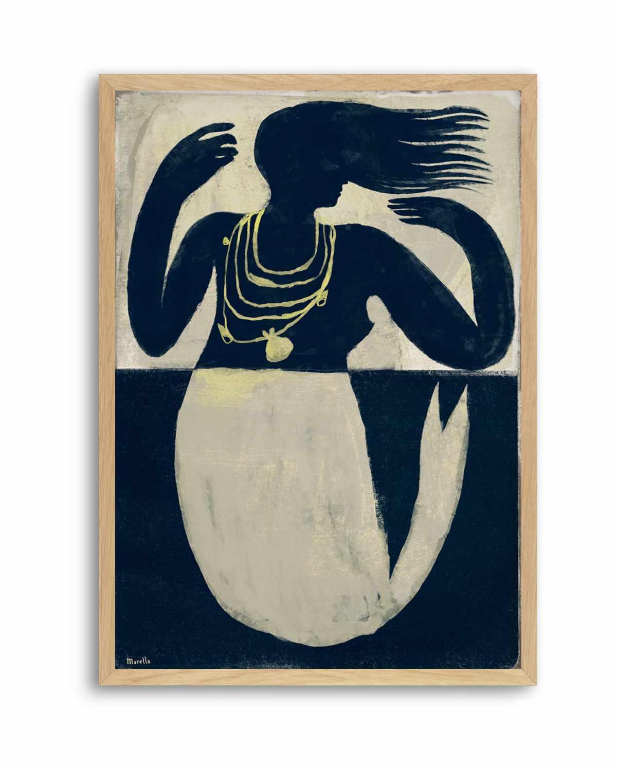 Mermaid by Marco Marella | Art Print from Olive et Oriel where you can shop wallpaper and artworks online