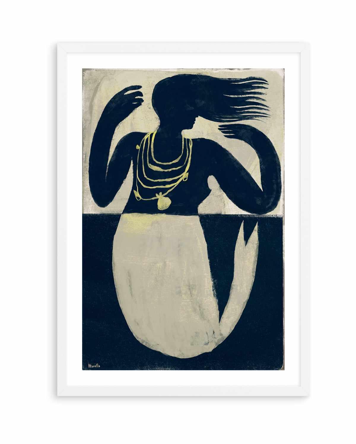 Mermaid by Marco Marella | Art Print from Olive et Oriel where you can shop wallpaper and artworks online