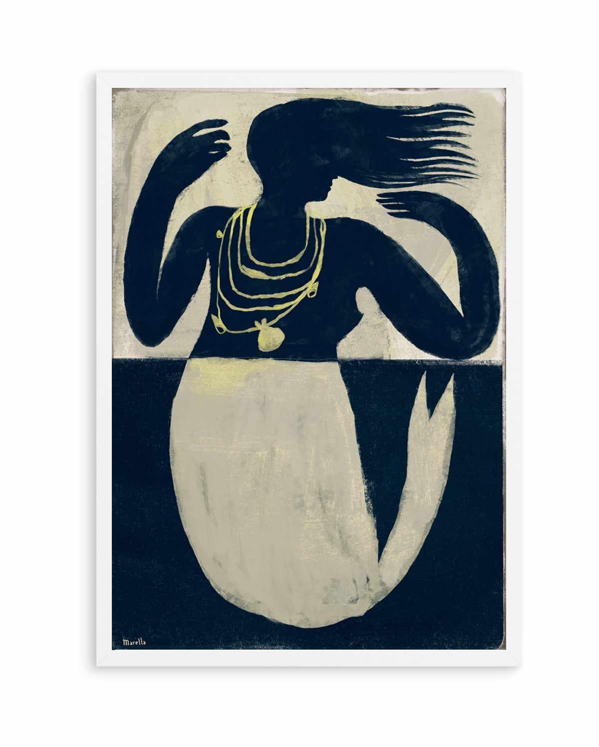 Mermaid by Marco Marella | Art Print from Olive et Oriel where you can shop wallpaper and artworks online