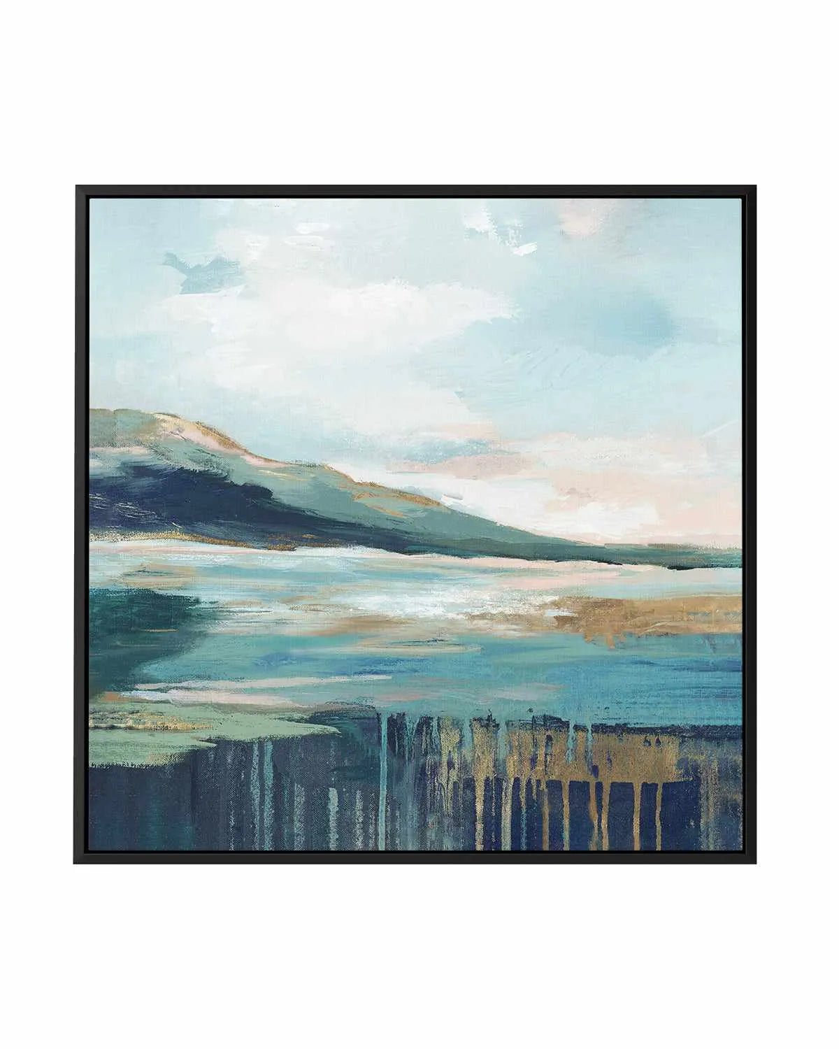 Mermaid's Kingdom I | Framed Canvas Art Print from Olive et Oriel where you can shop wallpaper and artworks online