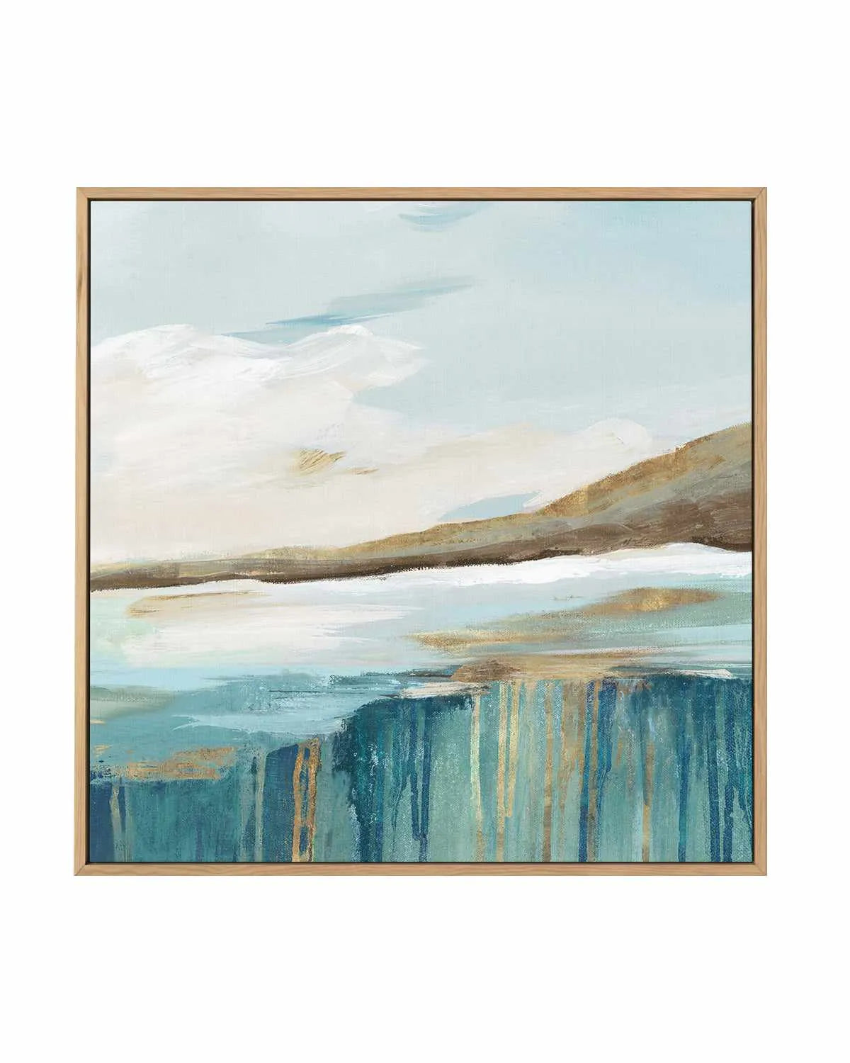 Mermaid's Kingdom II | Framed Canvas Art Print from Olive et Oriel where you can shop wallpaper and artworks online