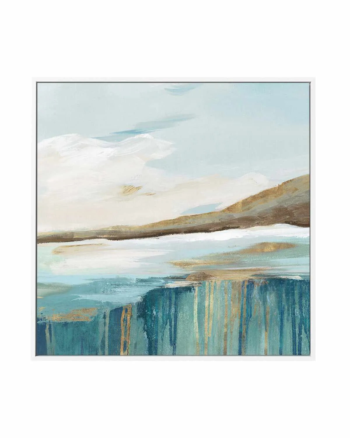 Mermaid's Kingdom II | Framed Canvas Art Print from Olive et Oriel where you can shop wallpaper and artworks online