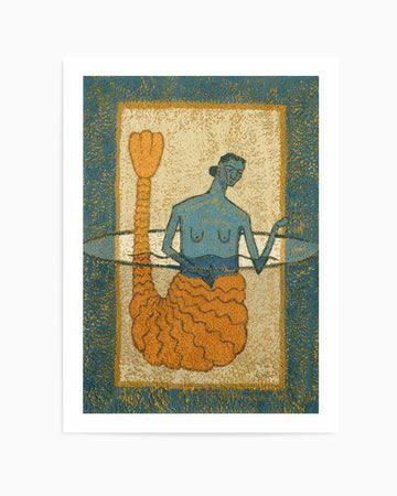 Mermaiden I by Julie Celina | Art Print from Olive et Oriel where you can shop wallpaper and artworks online