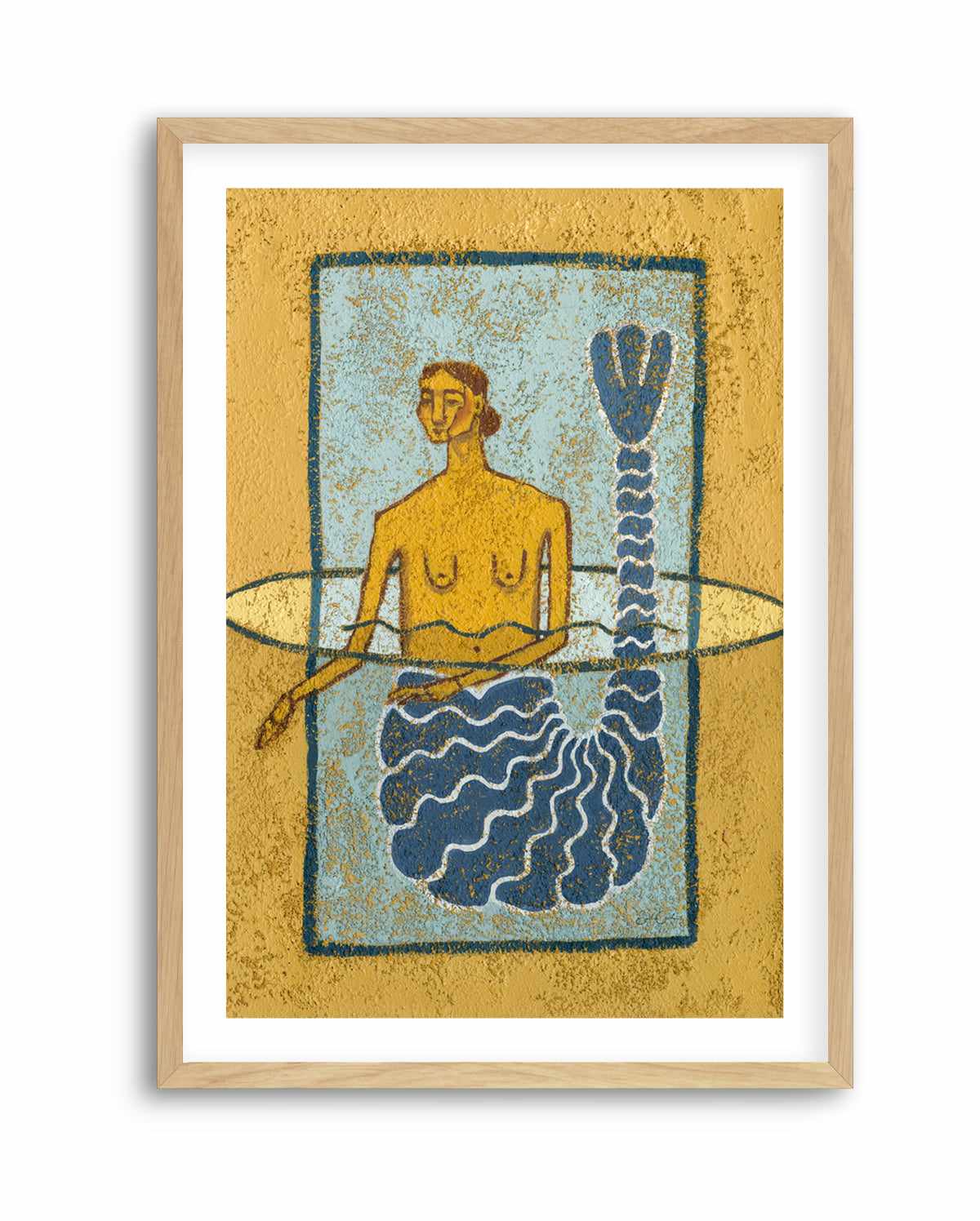 Mermaiden II by Julie Celina | Art Print