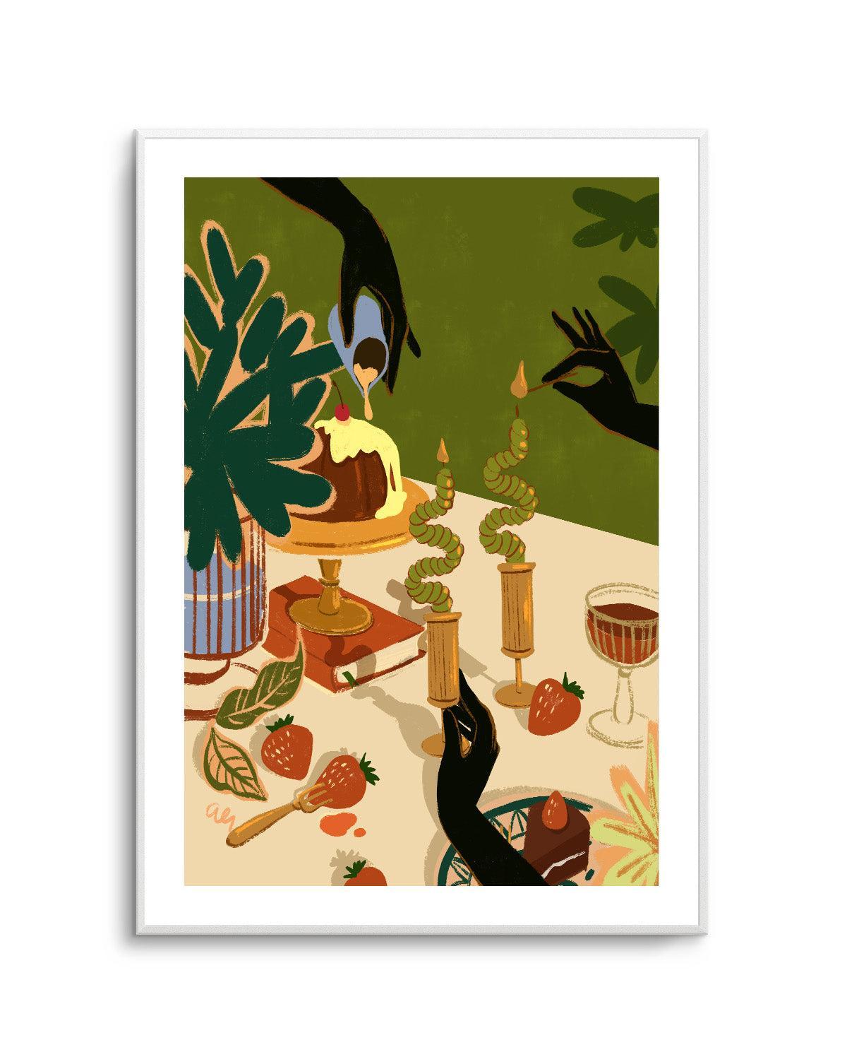 Merry Feast by Arty Guava | Art Print from Olive et Oriel where you can shop wallpaper and artworks online
