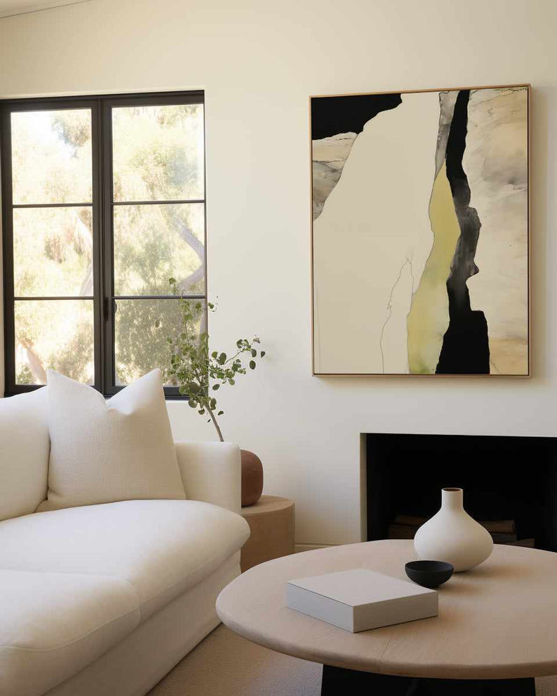 Messa a Terra III | Framed Canvas Art Print from Olive et Oriel where you can shop wallpaper and artworks online