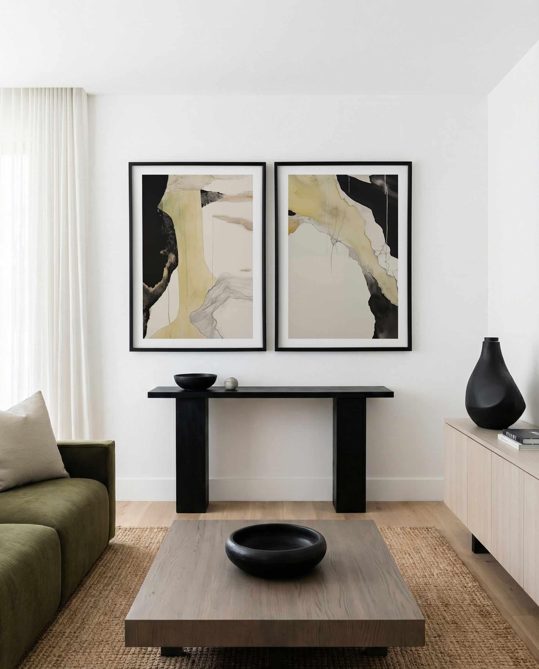 Messa a Terra I & II Art Print Set of 2 | Matching Wall Art from Olive et Oriel where you can shop wallpaper and artworks online
