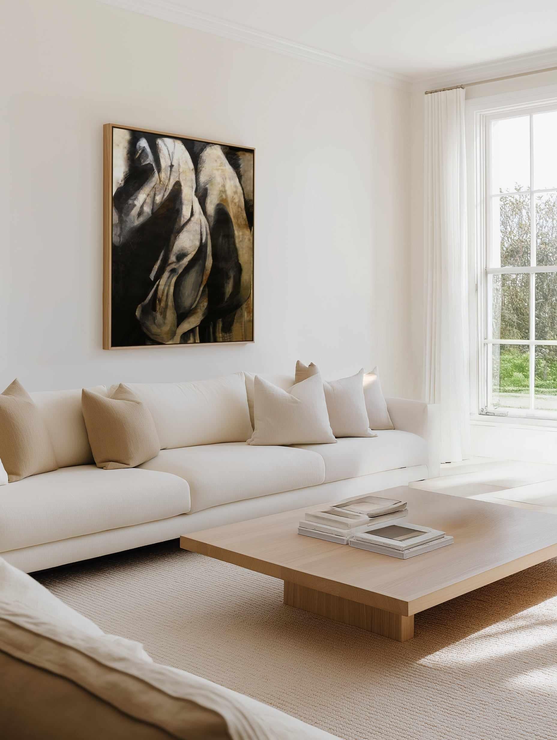 Metamorphosis 3 by Doris Schmitz | Framed Canvas Art Print from Olive et Oriel where you can shop wallpaper and artworks online