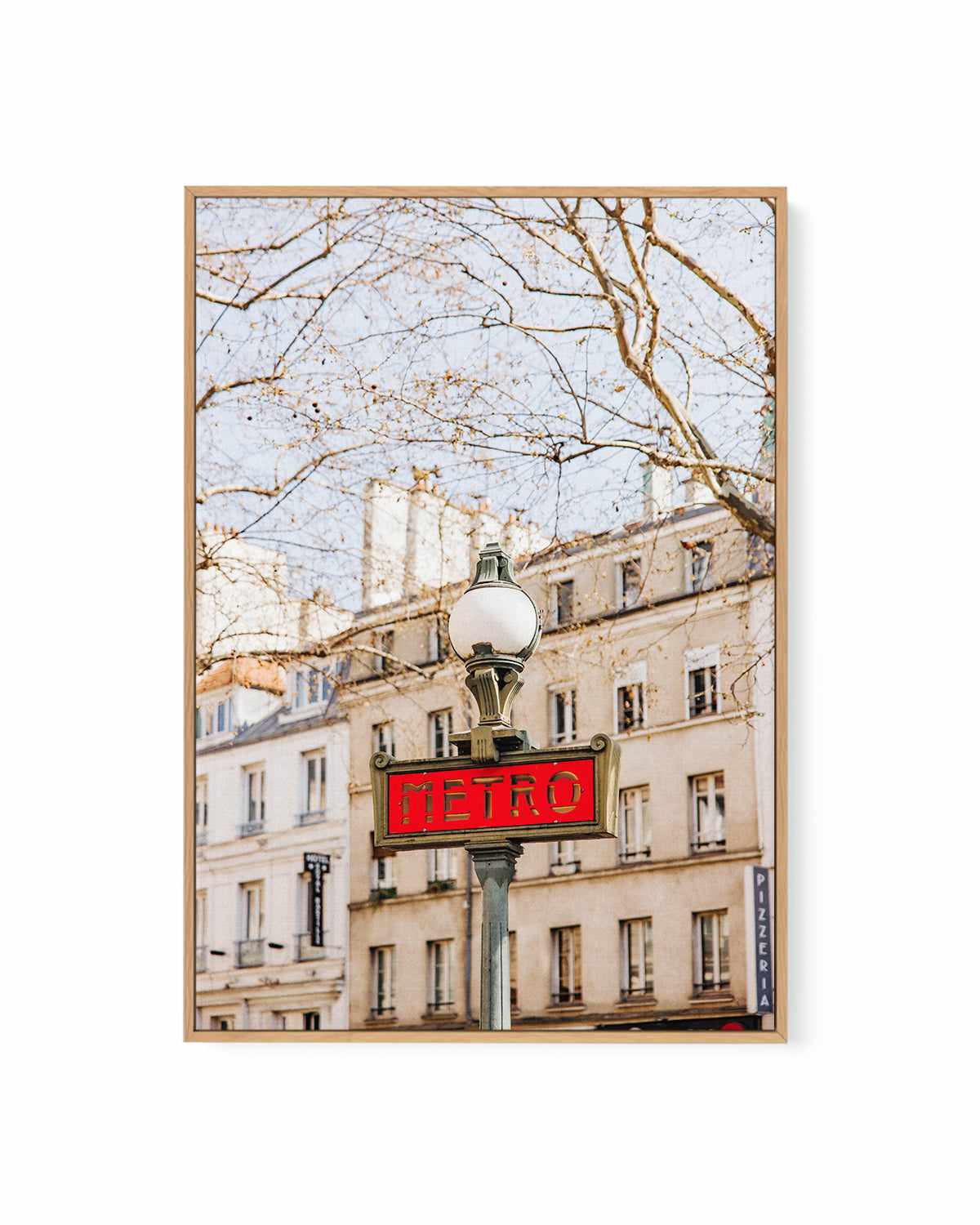 Metro by Jovani Demetrie | Framed Canvas Art Print