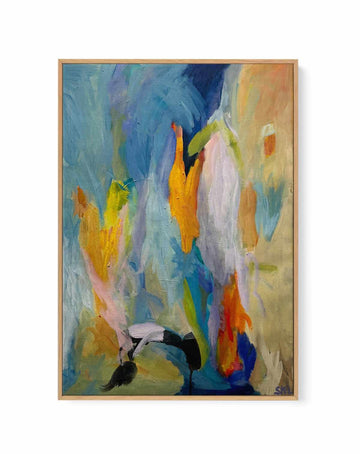 Mexican Waves by Svend Kindt-Larsen | Framed Canvas Art Print from Olive et Oriel where you can shop wallpaper and artworks online