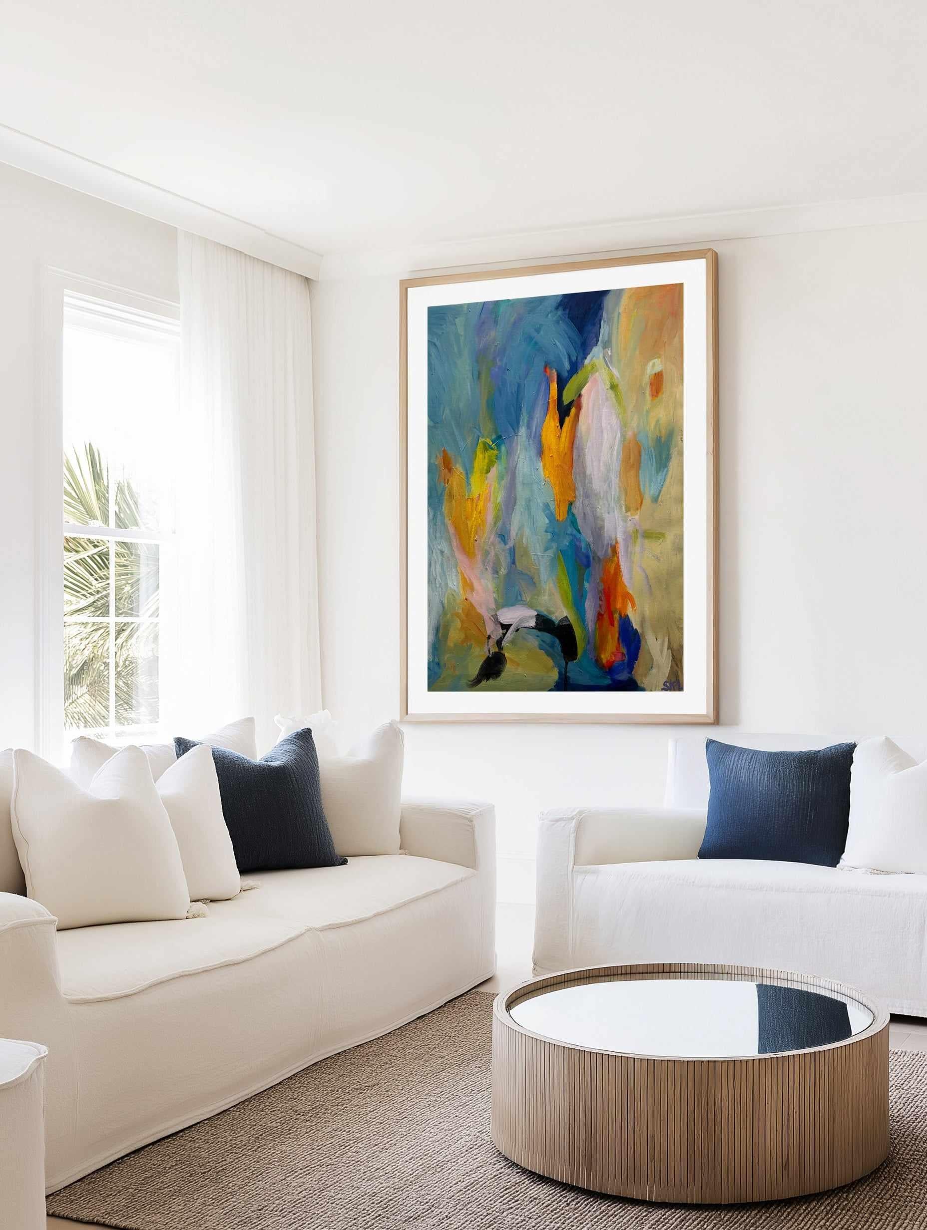 Mexican Waves by Svend Kindt-Larsen | Art Print from Olive et Oriel where you can shop wallpaper and artworks online