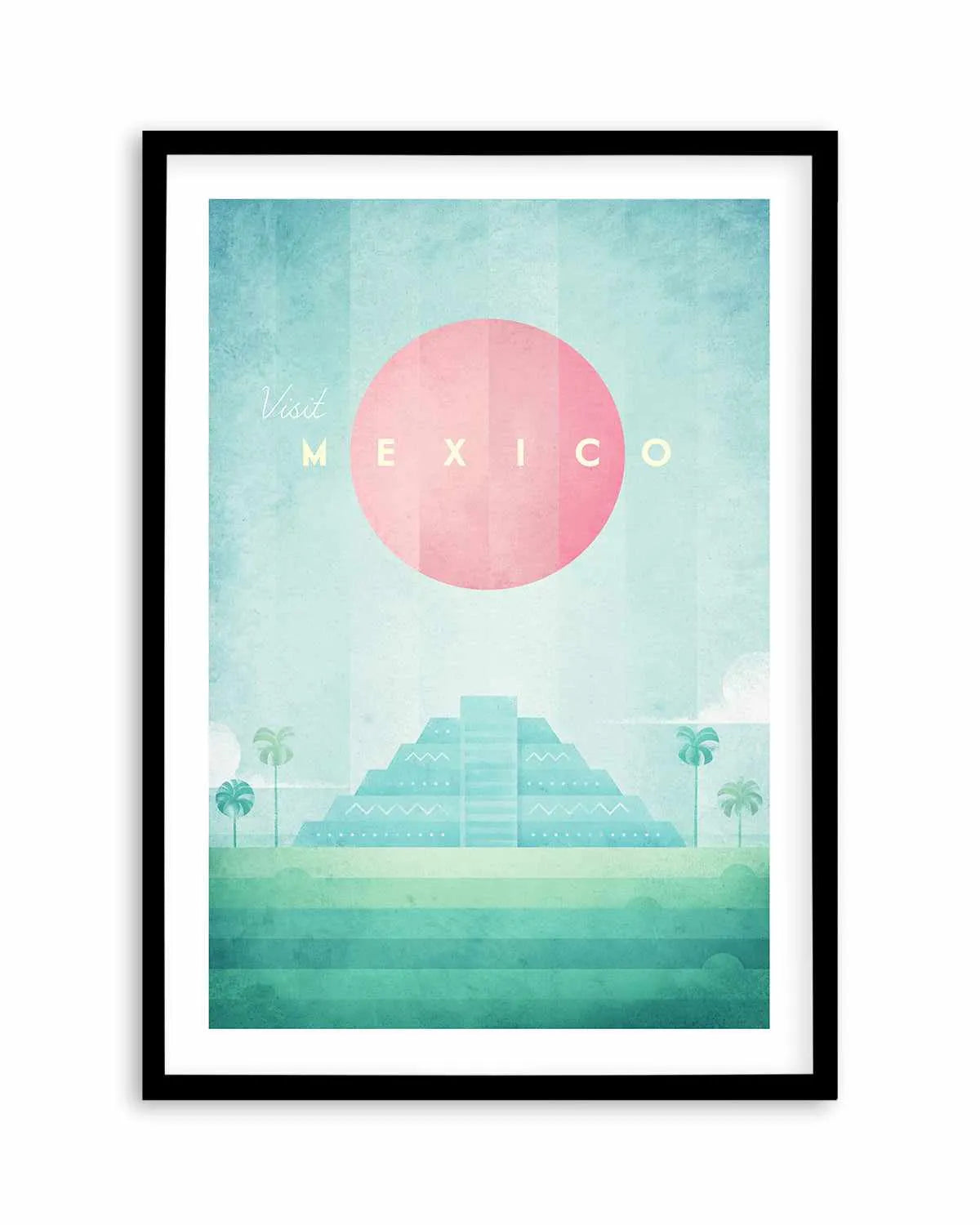 Mexico by Henry Rivers Art Print from Olive et Oriel where you can shop wallpaper and artworks online