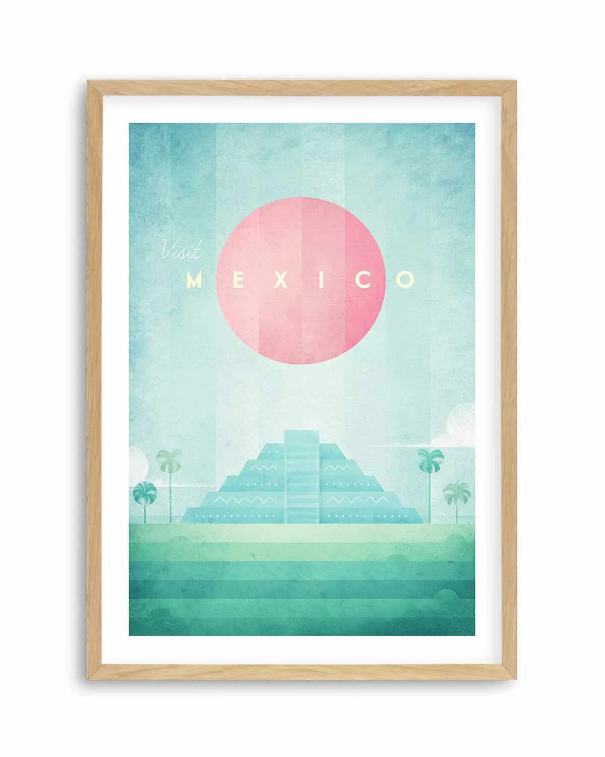 Mexico by Henry Rivers Art Print from Olive et Oriel where you can shop wallpaper and artworks online