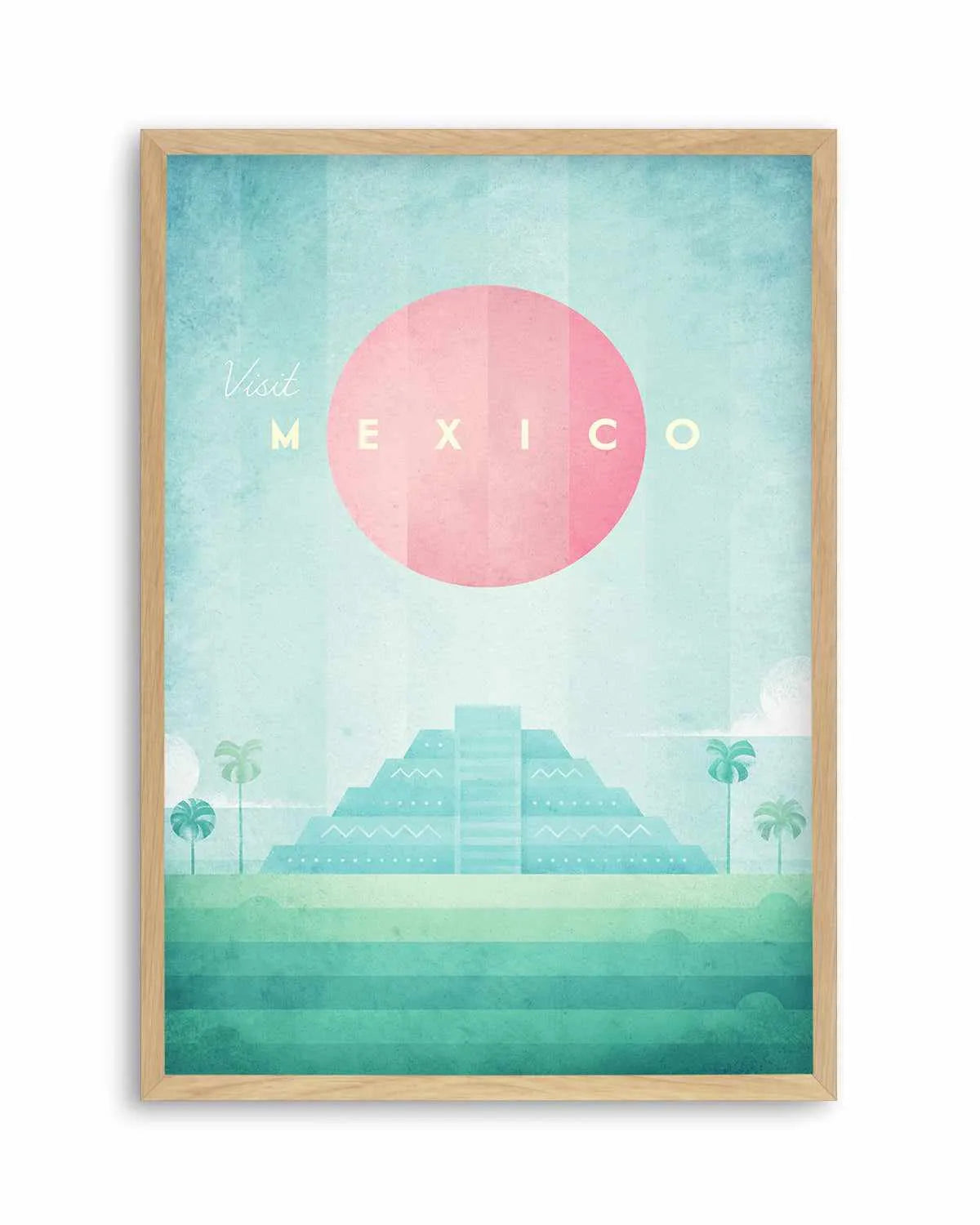 Mexico by Henry Rivers Art Print from Olive et Oriel where you can shop wallpaper and artworks online