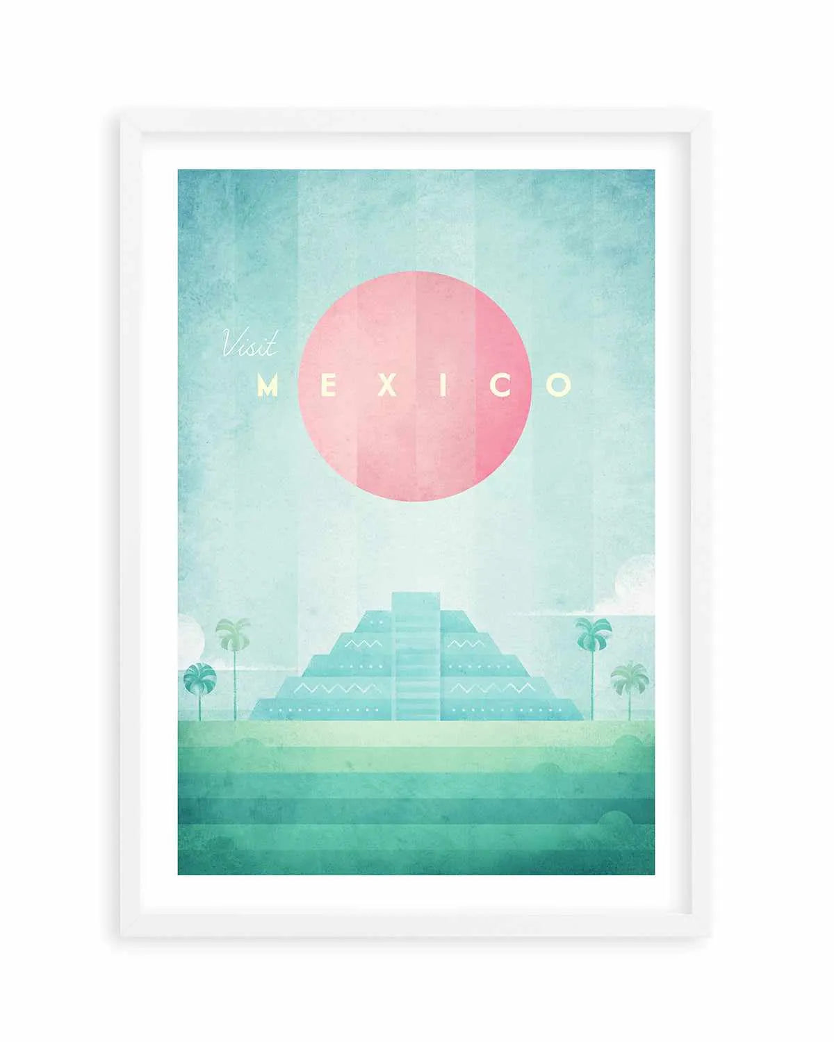 Mexico by Henry Rivers Art Print from Olive et Oriel where you can shop wallpaper and artworks online