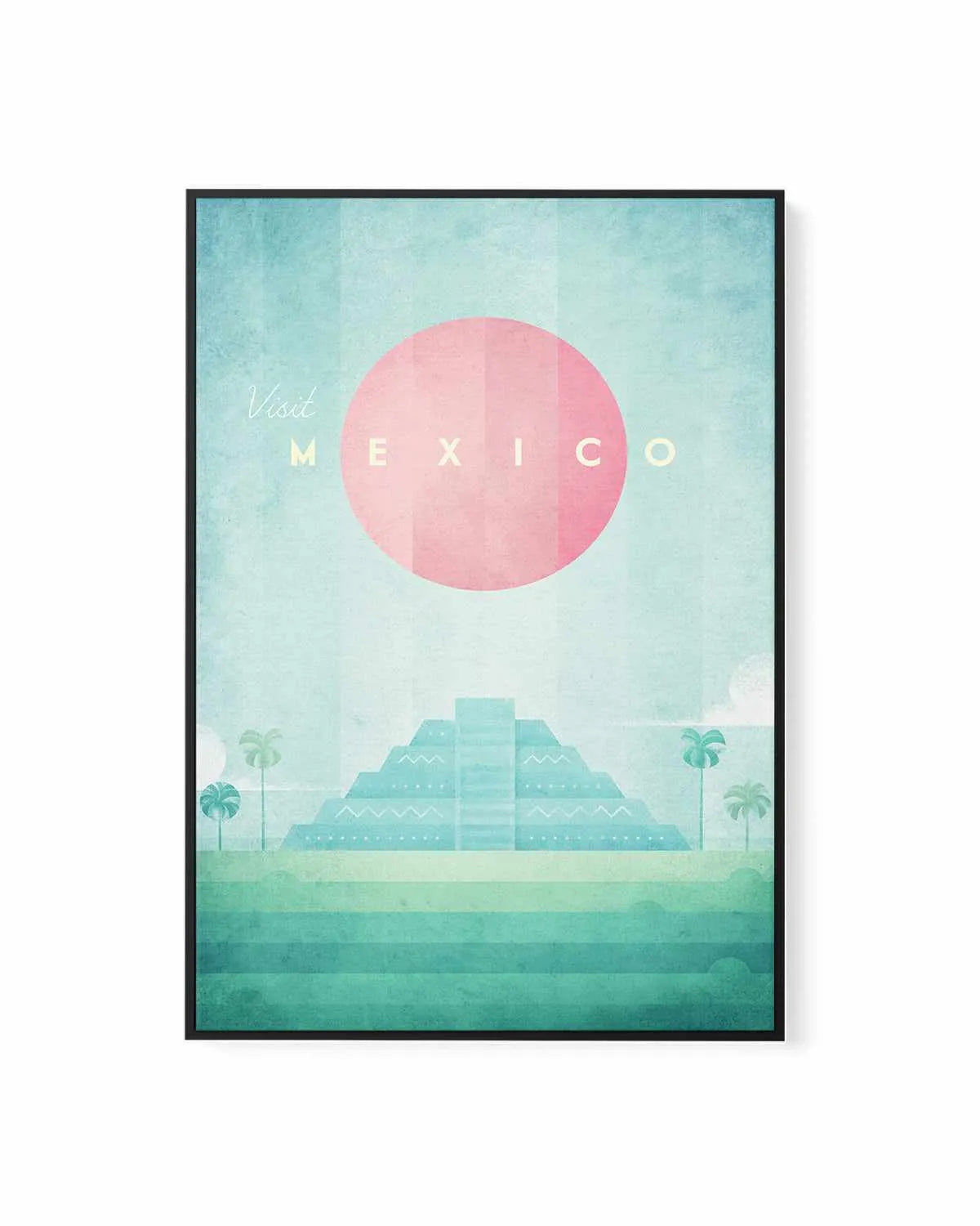 Mexico by Henry Rivers | Framed Canvas Art Print from Olive et Oriel where you can shop wallpaper and artworks online