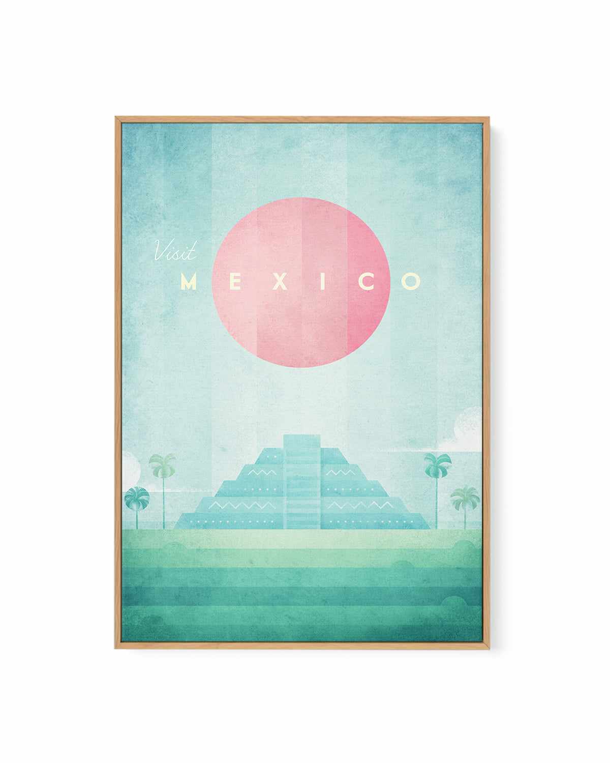 Mexico by Henry Rivers | Framed Canvas Art Print