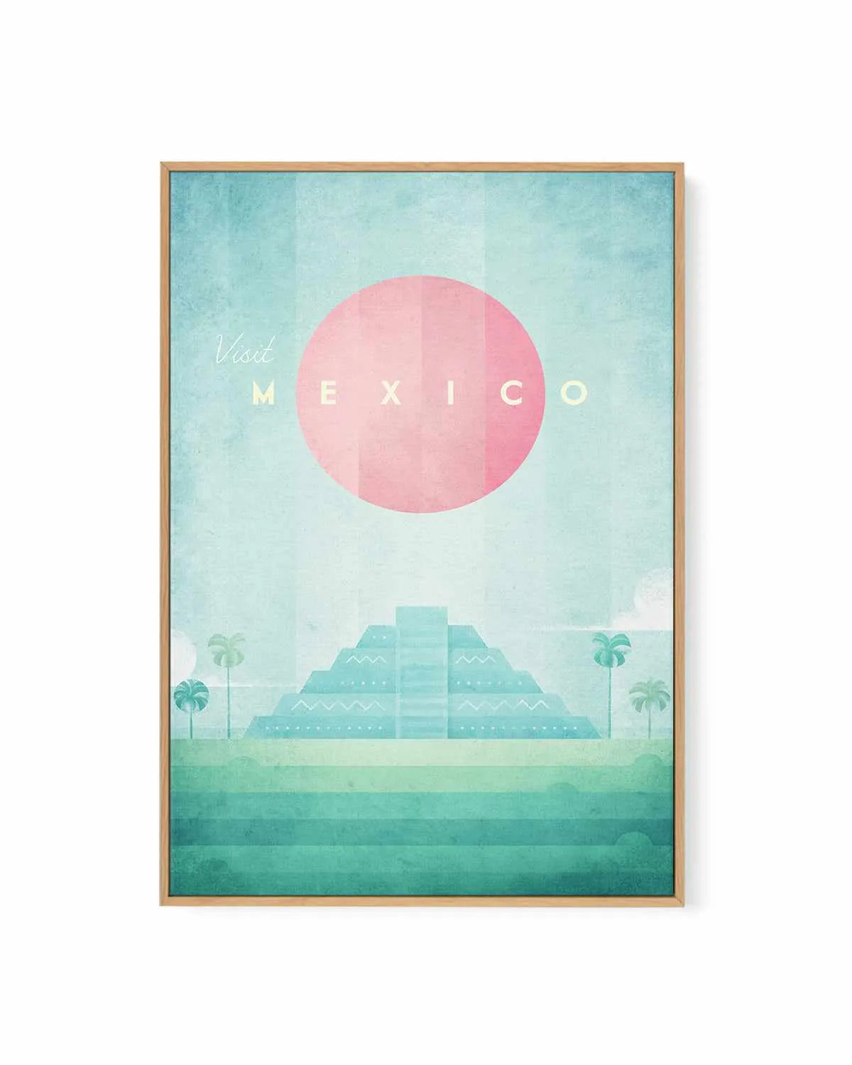 Mexico by Henry Rivers | Framed Canvas Art Print from Olive et Oriel where you can shop wallpaper and artworks online