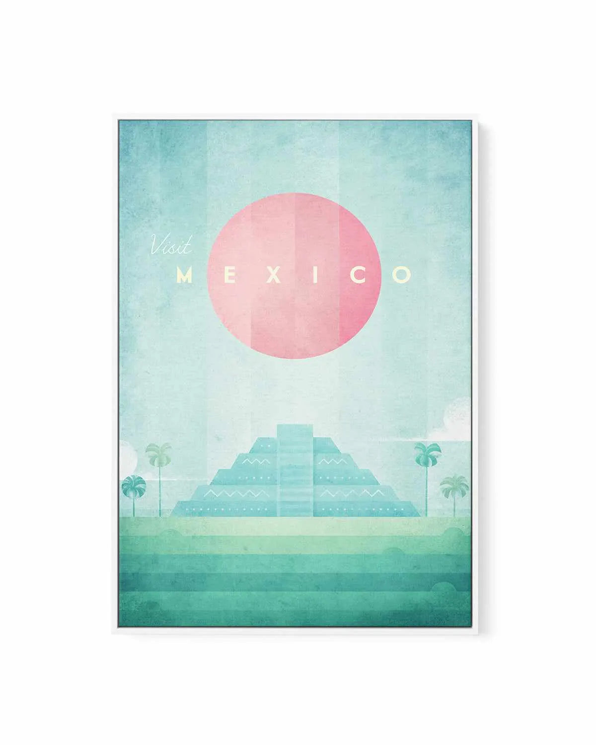 Mexico by Henry Rivers | Framed Canvas Art Print from Olive et Oriel where you can shop wallpaper and artworks online