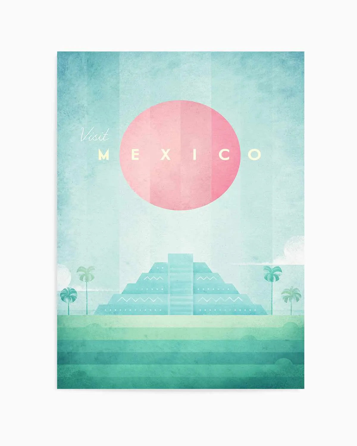 Mexico by Henry Rivers Art Print from Olive et Oriel where you can shop wallpaper and artworks online