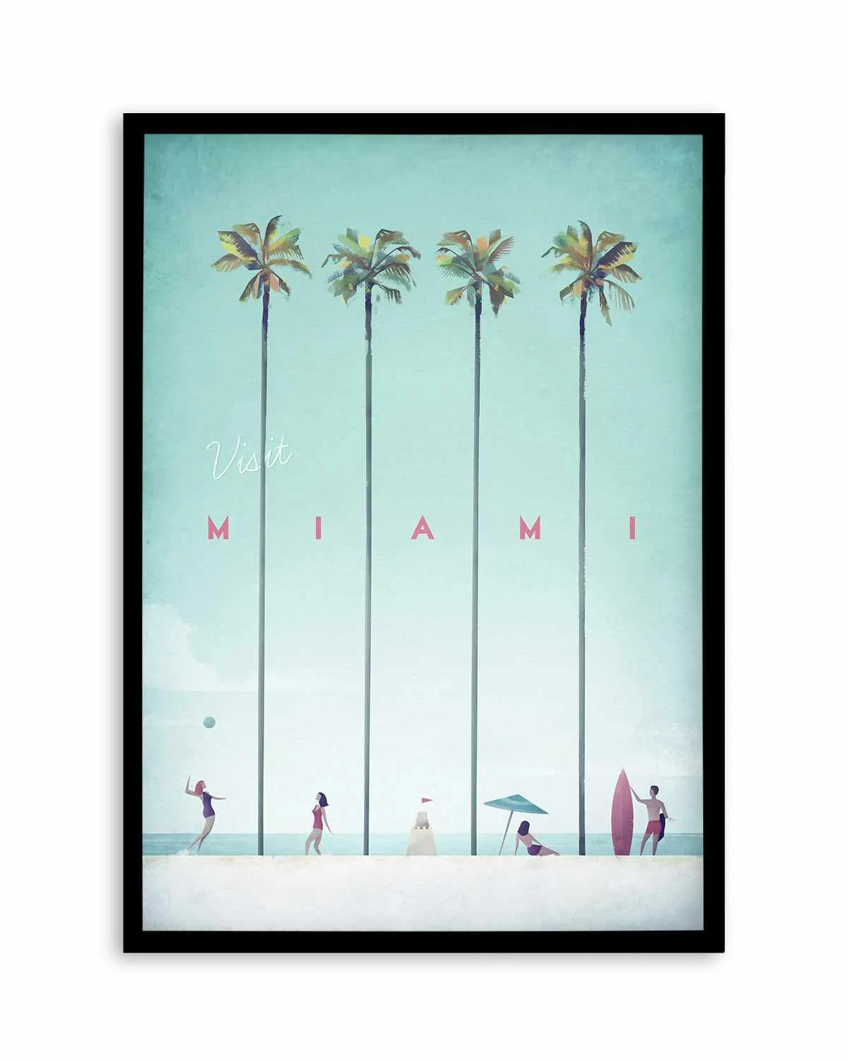 Miami by Henry Rivers Art Print from Olive et Oriel where you can shop wallpaper and artworks online