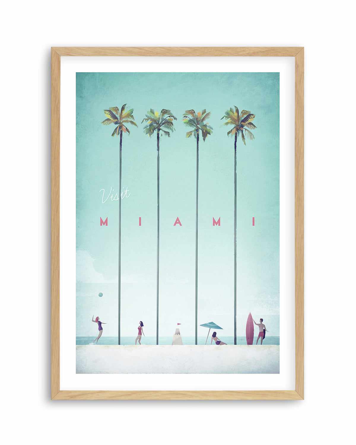 Miami by Henry Rivers Art Print