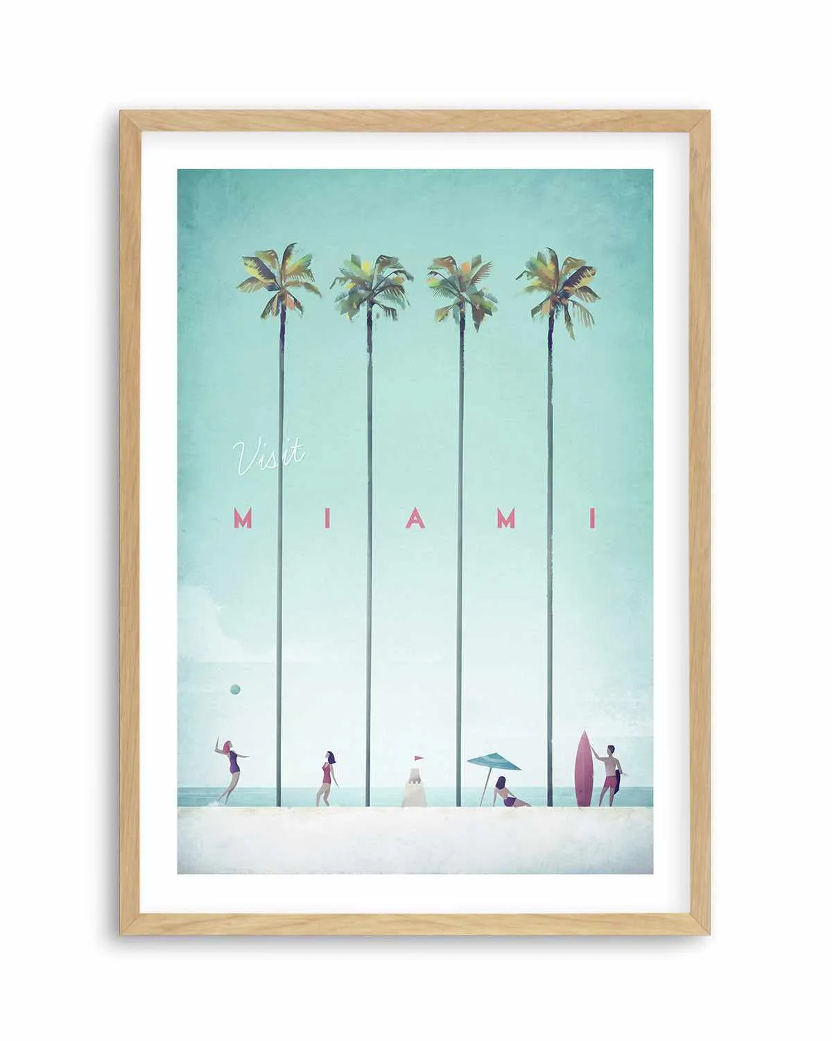 Miami by Henry Rivers Art Print from Olive et Oriel where you can shop wallpaper and artworks online