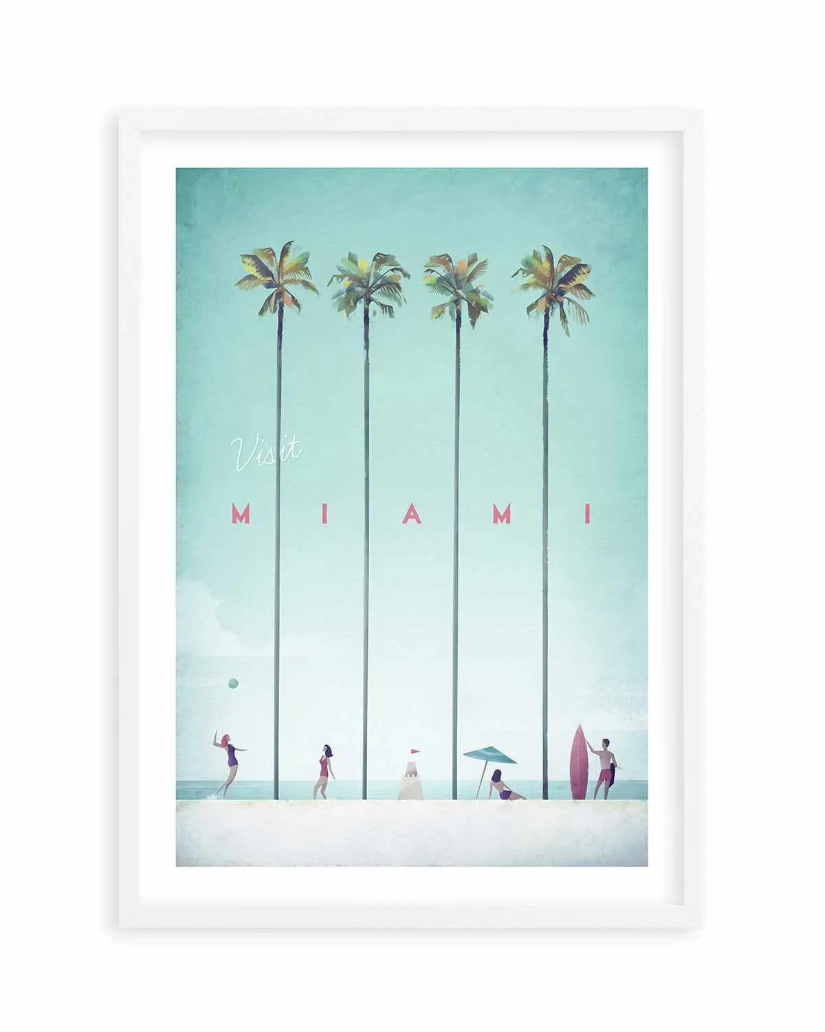 Miami by Henry Rivers Art Print from Olive et Oriel where you can shop wallpaper and artworks online