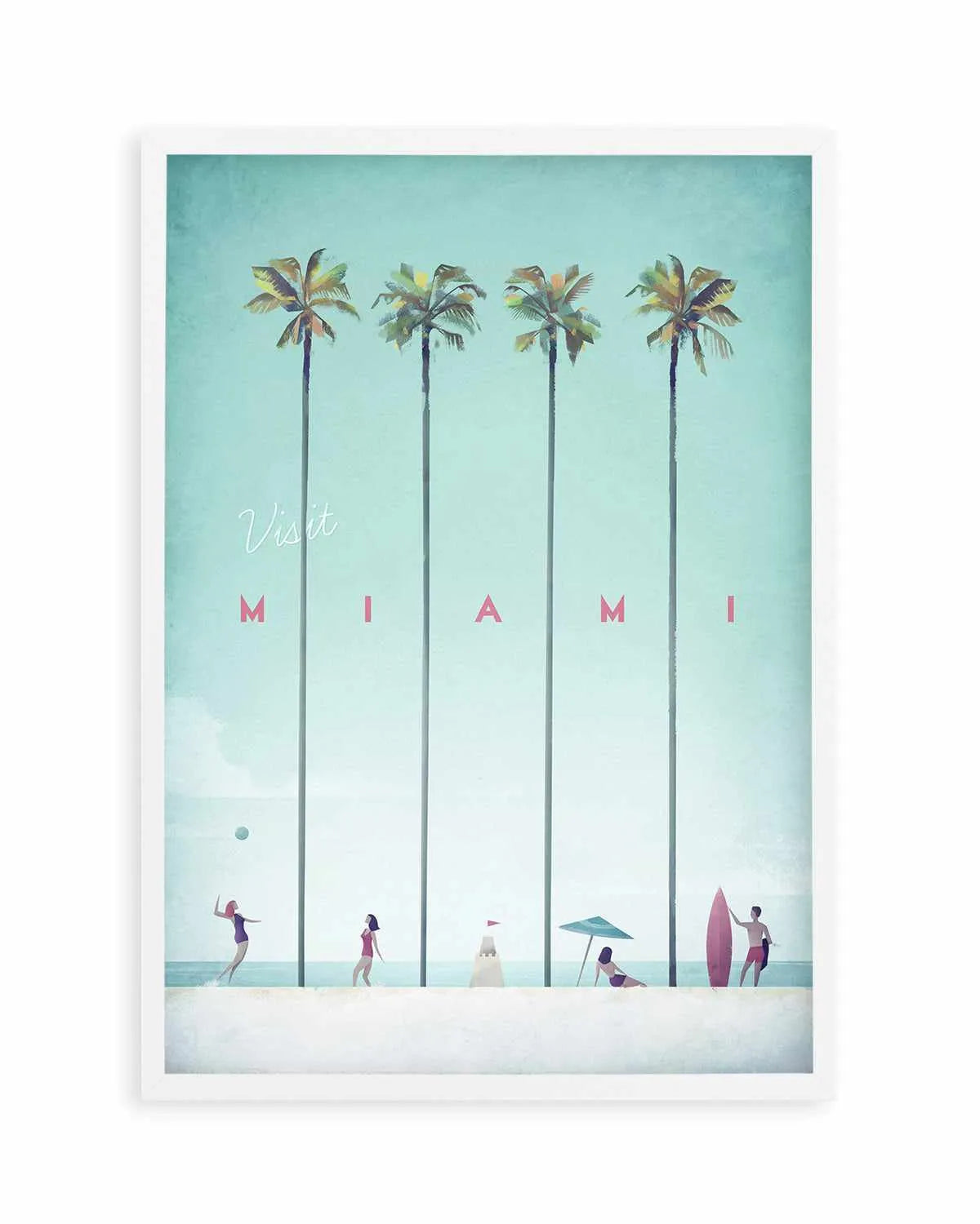 Miami by Henry Rivers Art Print from Olive et Oriel where you can shop wallpaper and artworks online