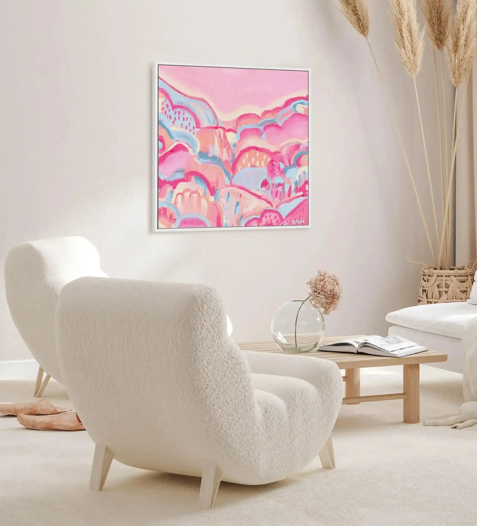 Miami Bliss by Belinda Stone | Framed Canvas-CANVAS-You can shop wall art online with Olive et Oriel for everything from abstract art to fun kids wall art. Our beautiful modern art prints and canvas art are available from large canvas prints to wall art paintings and our proudly Australian artwork collection offers only the highest quality framed large wall art and canvas art Australia - You can buy fashion photography prints or Hampton print posters and paintings on canvas from Olive et Oriel a