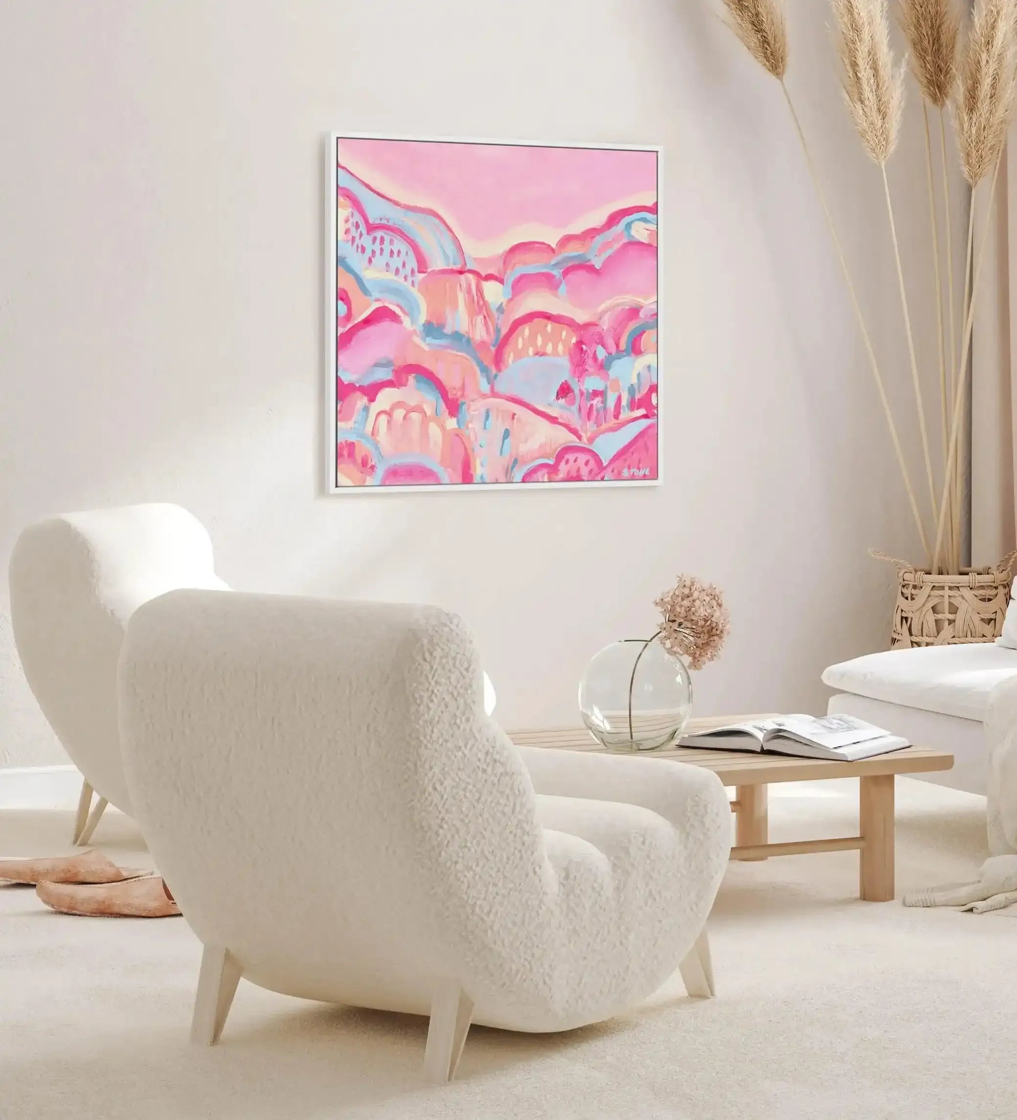 Miami Bliss by Belinda Stone | Framed Canvas-CANVAS-You can shop wall art online with Olive et Oriel for everything from abstract art to fun kids wall art. Our beautiful modern art prints and canvas art are available from large canvas prints to wall art paintings and our proudly Australian artwork collection offers only the highest quality framed large wall art and canvas art Australia - You can buy fashion photography prints or Hampton print posters and paintings on canvas from Olive et Oriel a